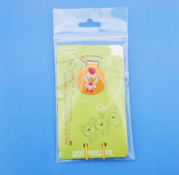 Hearing Aid Protection Hearing Aid Holder Protector for BTE and ITE with Cartoon Design (Chicken)