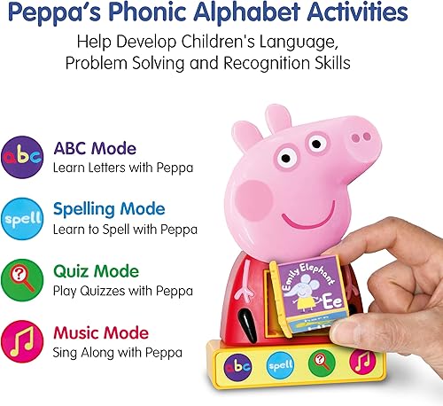 Miniatura 3 de Peppa Pig Juguete del alfabeto fónico PP12, varios