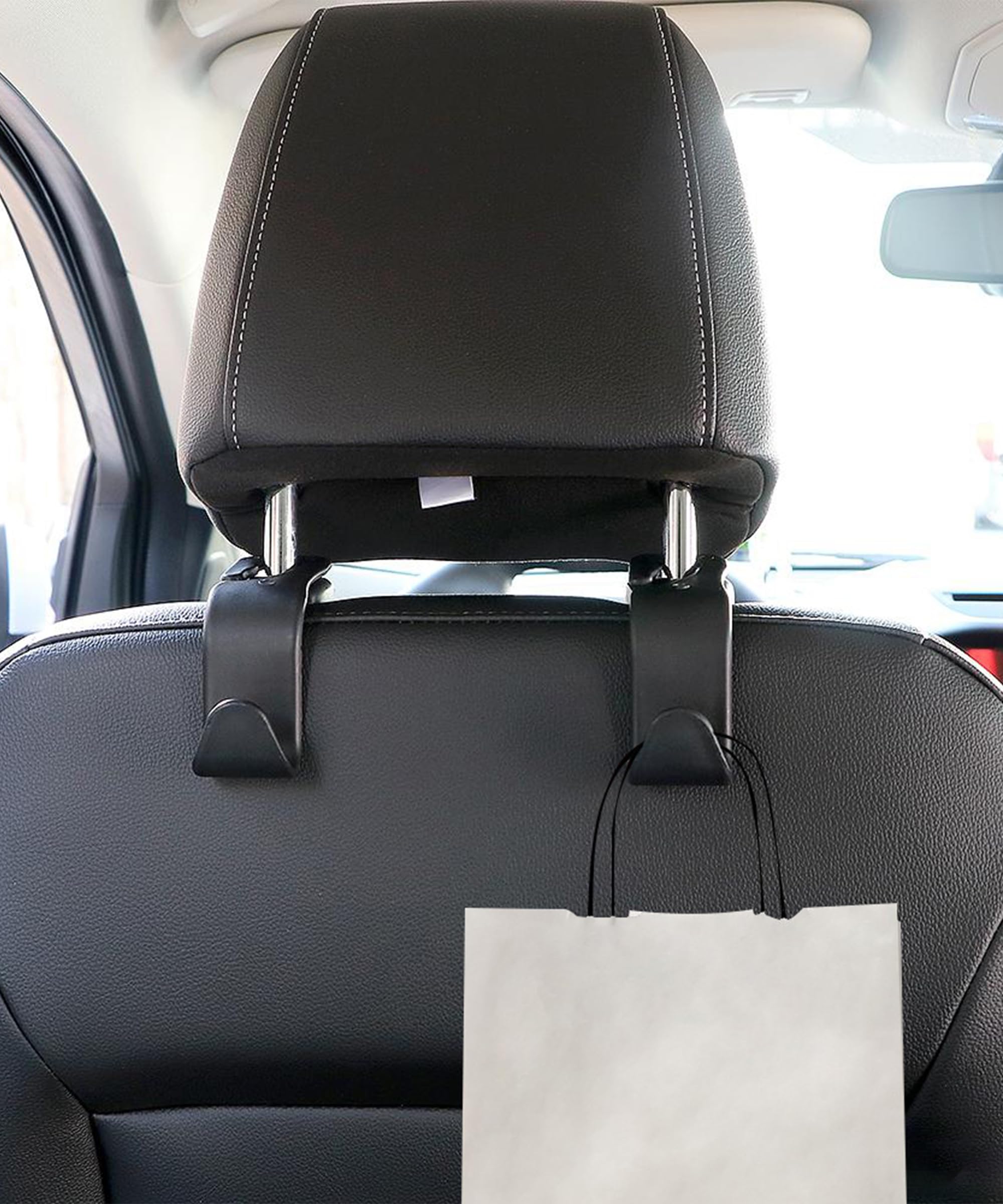 Flaconi Auto Organizer Haken - 2-in-1 Kopfstützenhalterung Für Mehr Stauraum Im Auto