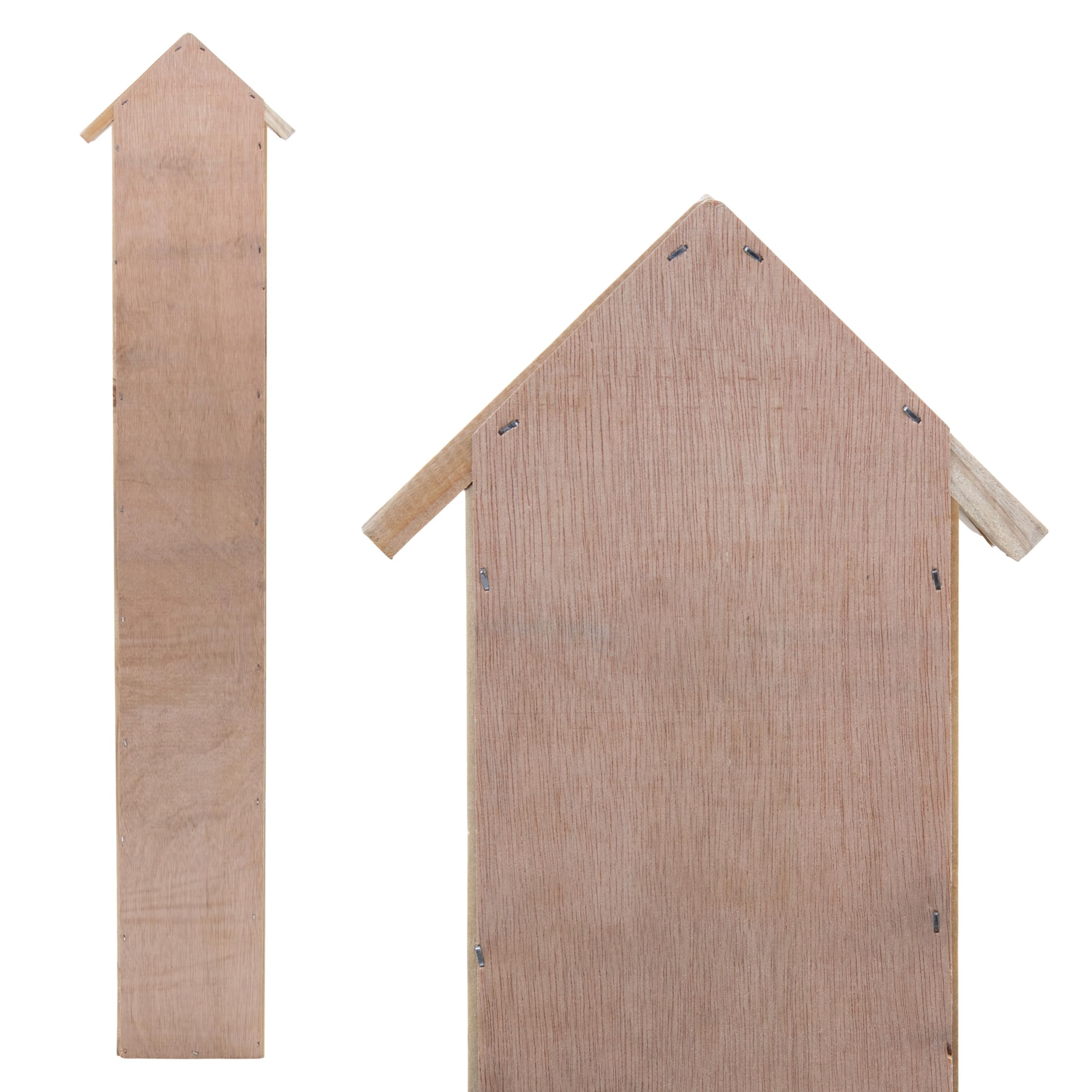 Spetebo Hotel para insectos XXL con estaca – 79 cm x 15 cm x 10 cm – Soporte para casa para insectos
