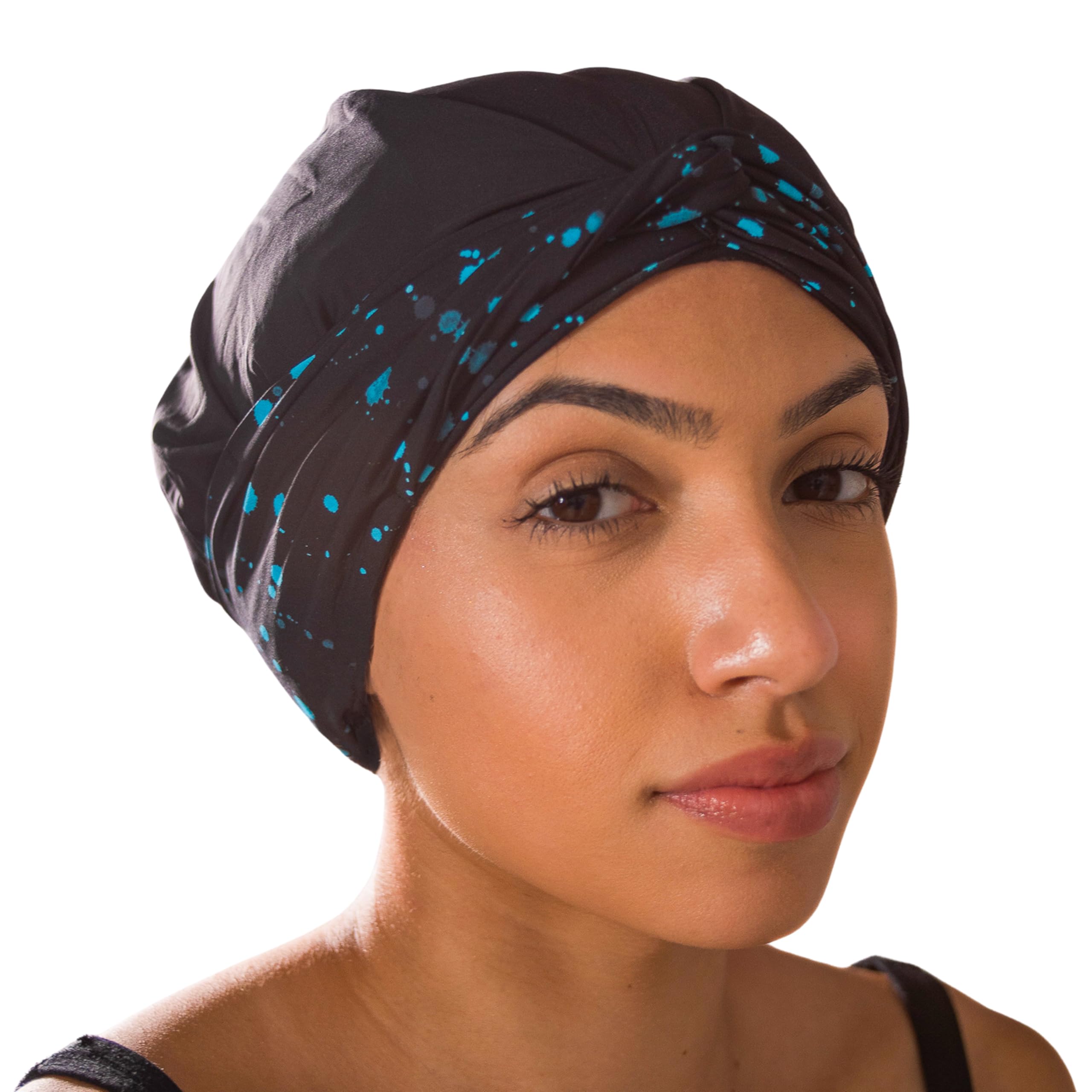 d’Hair Spa Facial Headband for Women, Hair Band for Skincare, Facial, Steam Room & Sauna Hat, Soft Stretchy Hair Wrap