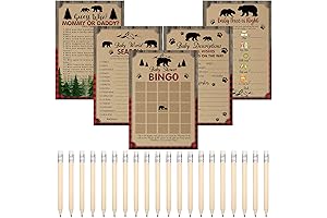 Yinder Lumberjack Baby Shower Decorations for Boy