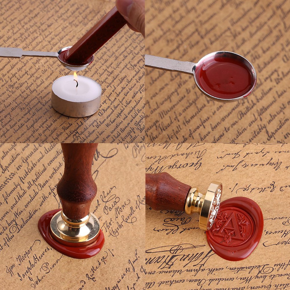 Vintage Seal Stempel Diy Envelop Decor Handwerk Ze... - Grandado