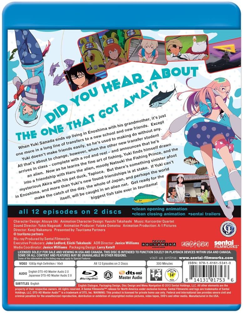 Amazon.co.jp: Tsuritama: Complete Collection [Blu-ray