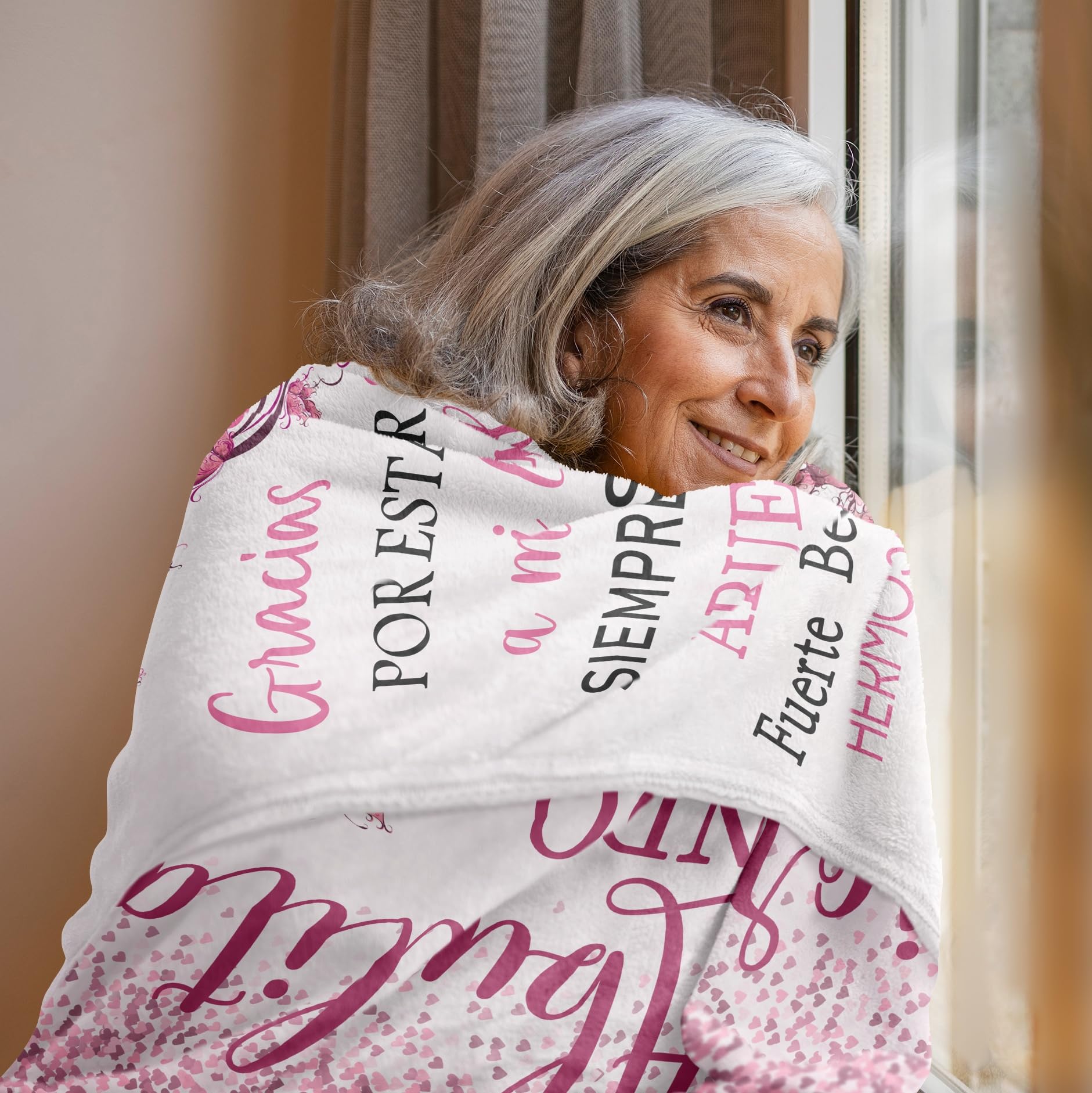 Abuela Gifts, Regalos para Abuela, Grandma Gifts in Spanish, Abuelita Gift, Gift for Abuela Blanket 60"x50"