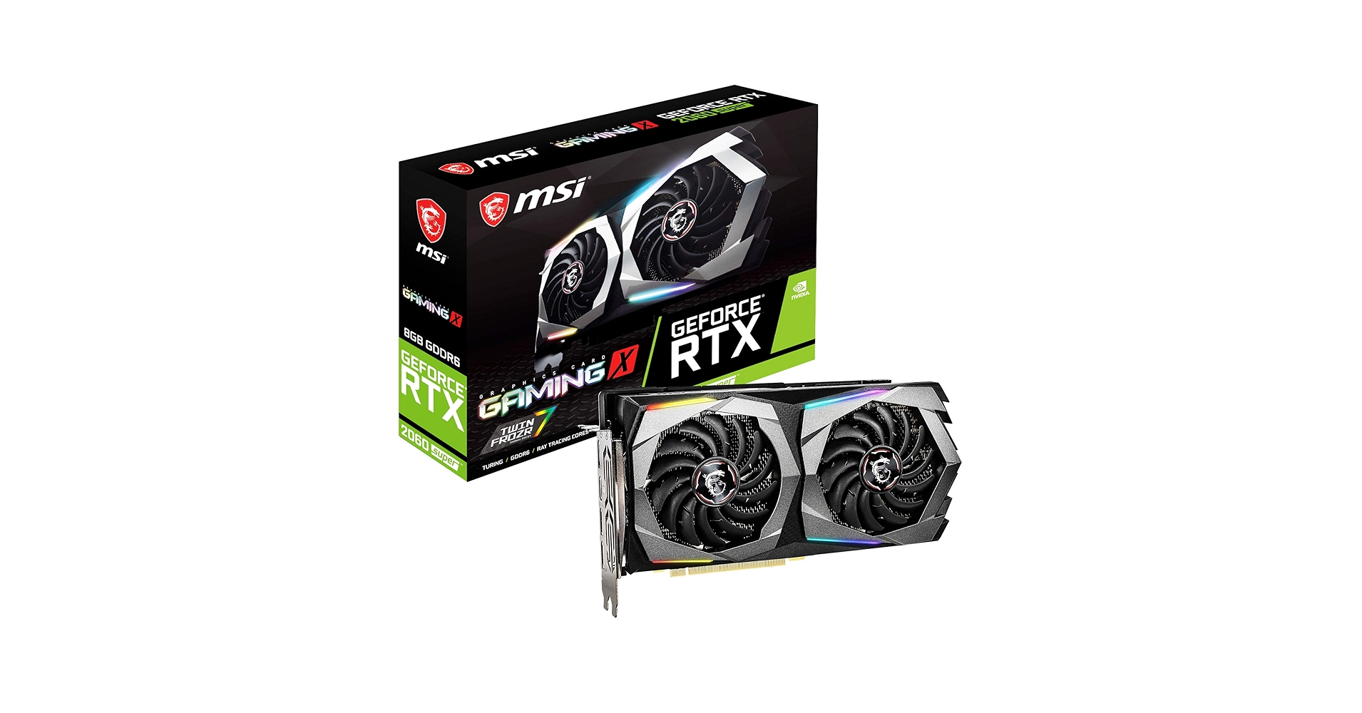 グラフィックボード・グラボ・ビデオカード MSI GeForce RTX 2060 Super Gaming X GeForce RTX 2060 SUPER GAMING X