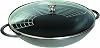 Staub 40509-336 Double Handled Pot, Gray L x W x H: 18.1 x 14.6 x 4.0 inches 460 x 370 x 102 mm