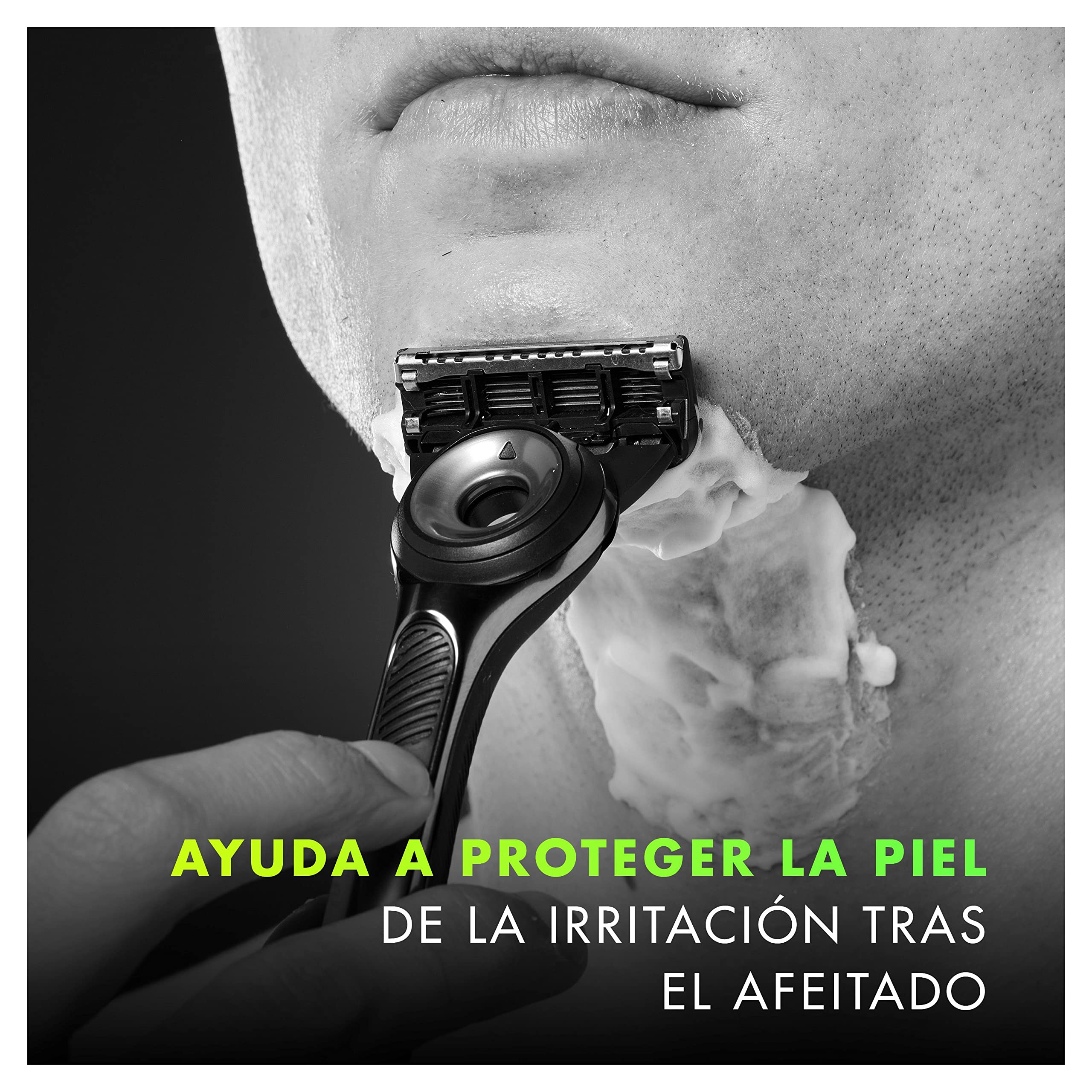GilletteLabs Gel de Afeitar con Espuma Rápida, Refresca, Calma Y Protege contra La Irritación de La Piel durante El Afeitado, Fácil Aclarado, 198ml — view 3