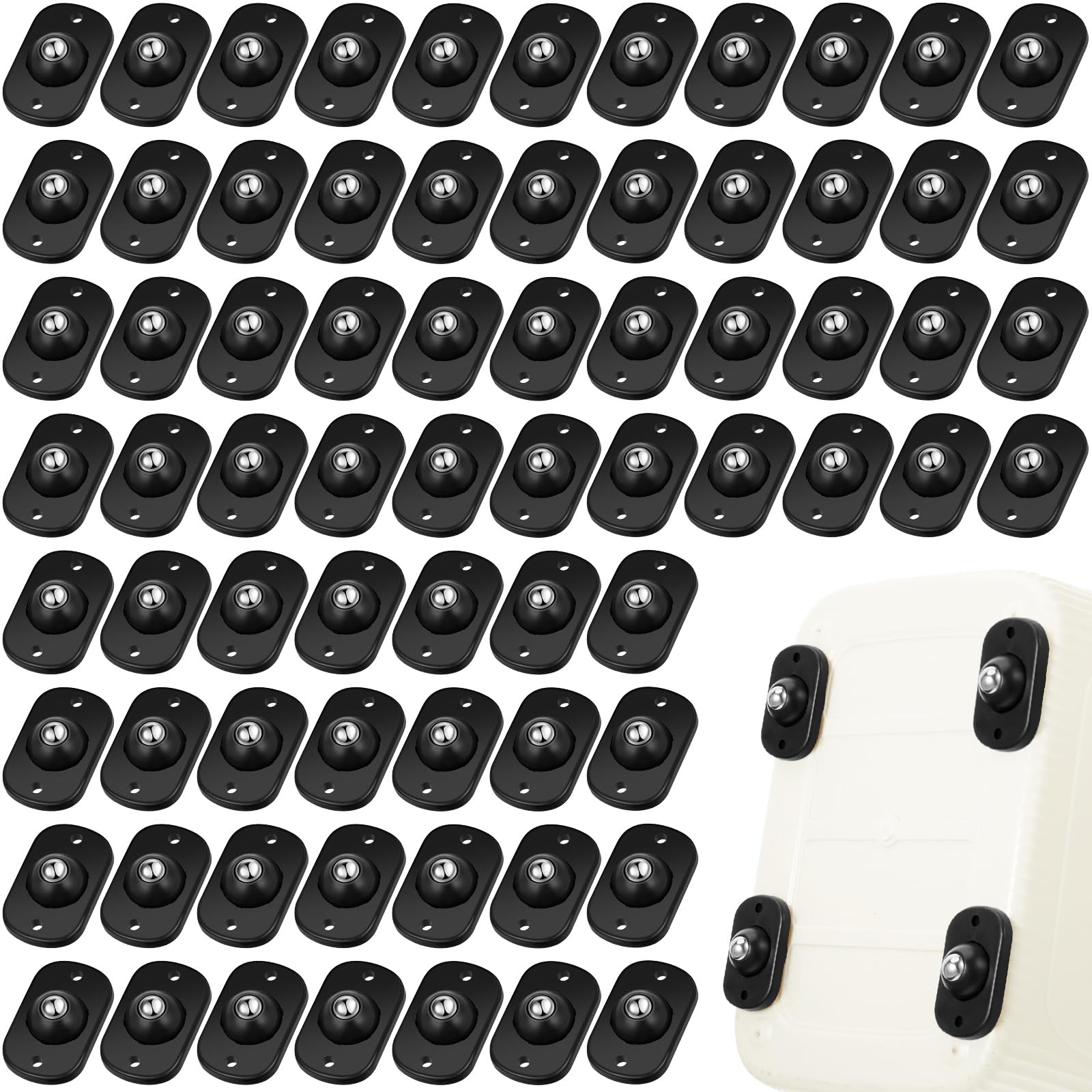 Honoson Self Adhesive Caster Wheels - Easy Furniture Moving -18