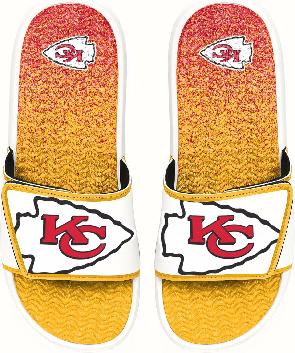 FOCO Kansas City Chiefs NFL Primary Logo Gradient Gel Slide - L