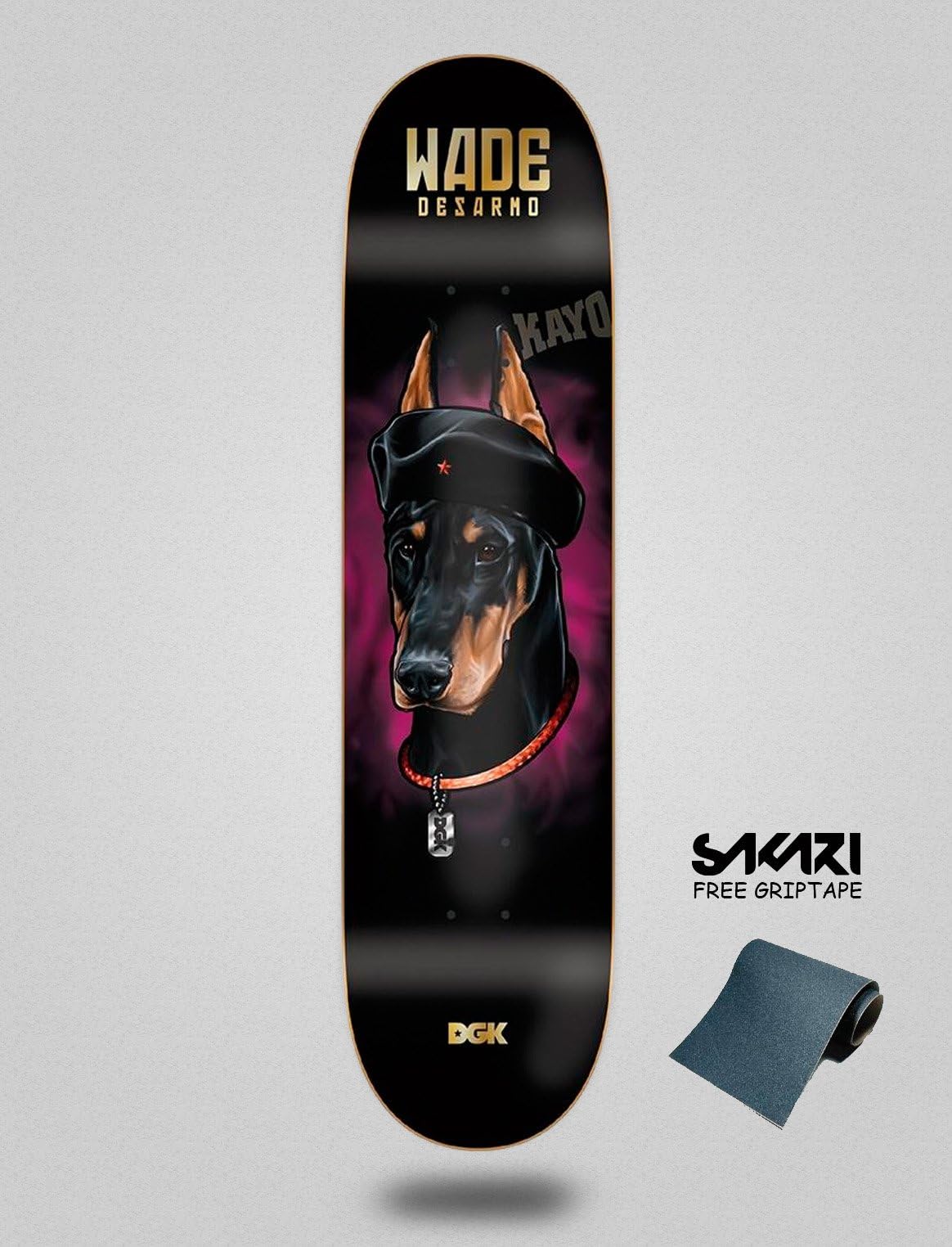 Monopatín skate skateboard DGK SPIRIT ANIMAL WADE 8,06