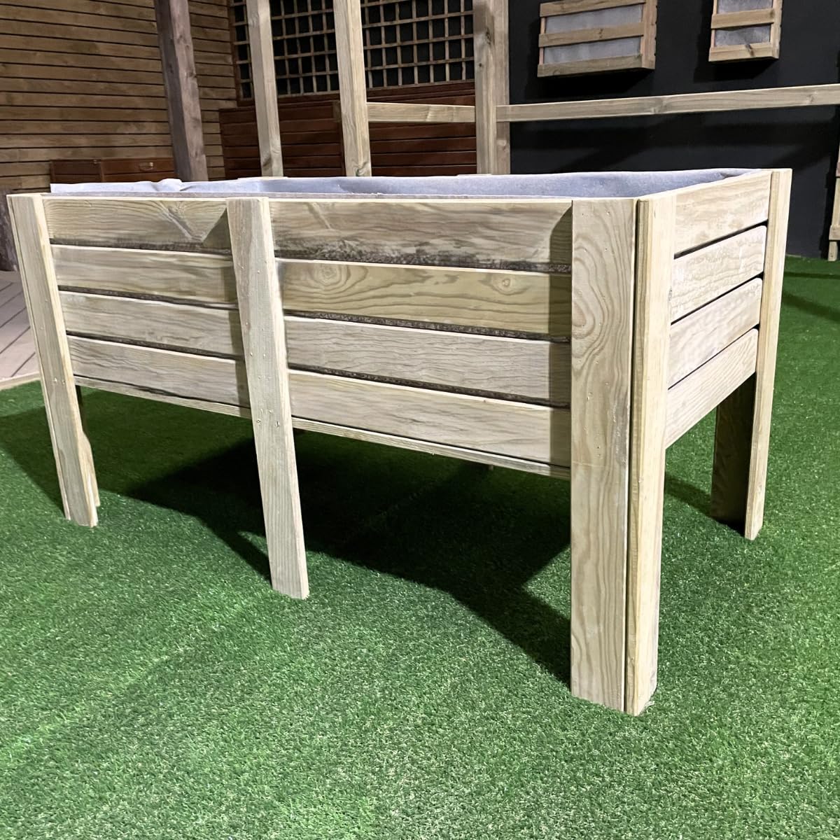 Mesa de Cultivo Especial hortalizas 150x80x80 cm y 40 cm de Profundidad