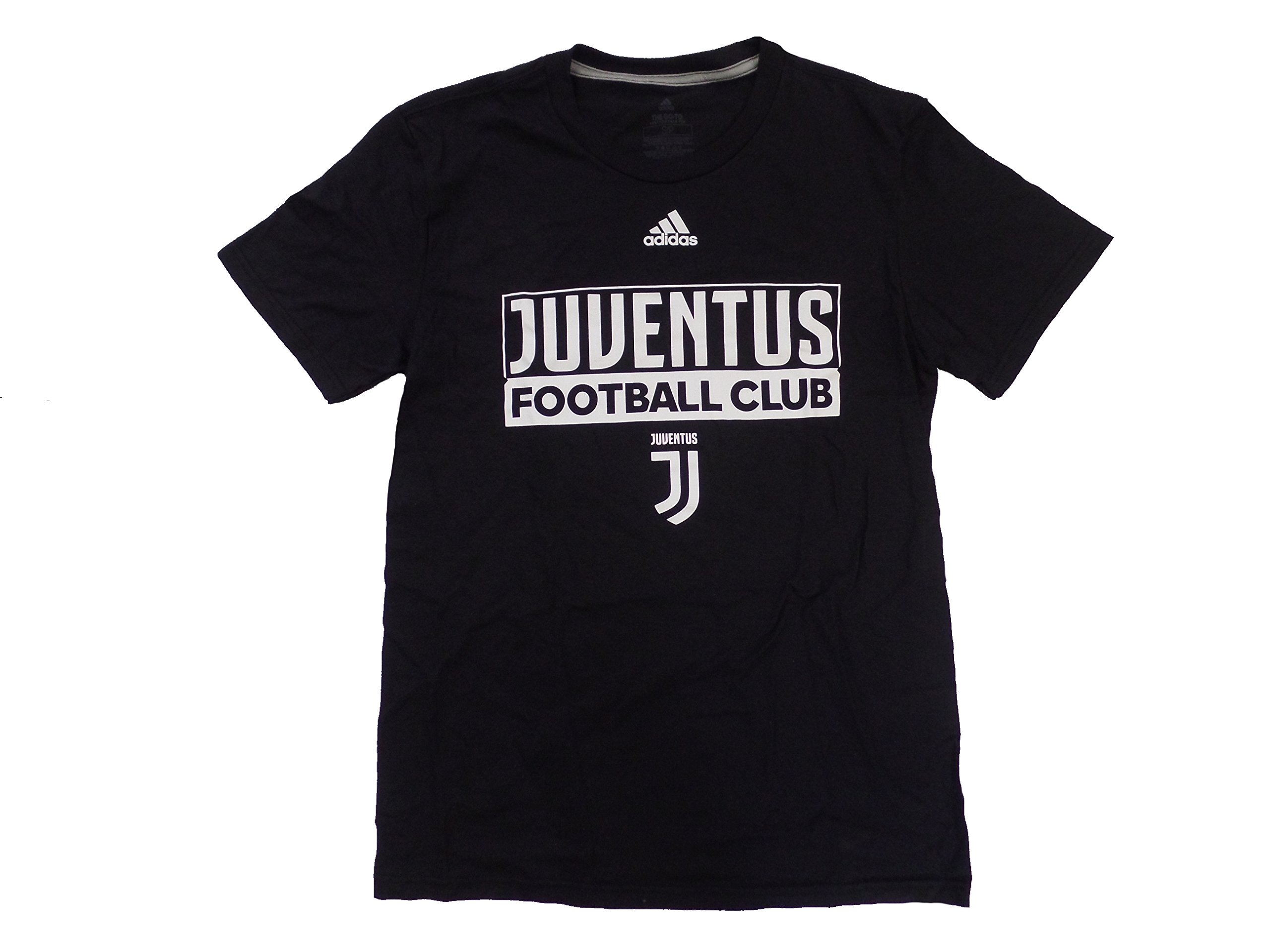 Juventus Men's Black Adi Box Performance T-shirt