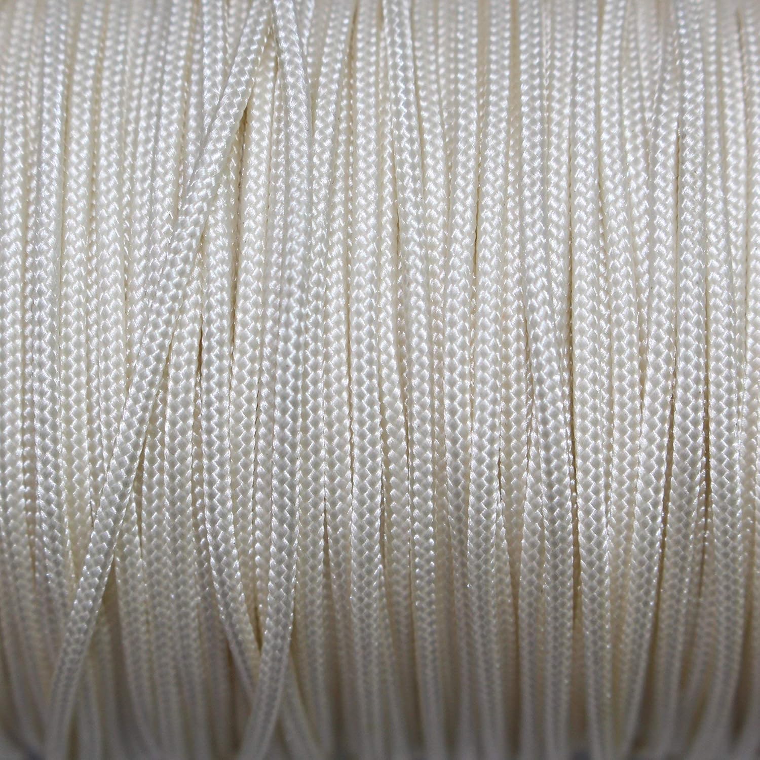 SGT Knots Mini Blind Cord - Durable Polyester Lift Cord for Crafting, DIY Projects & More (1.8mm x 100 yds, Almond)