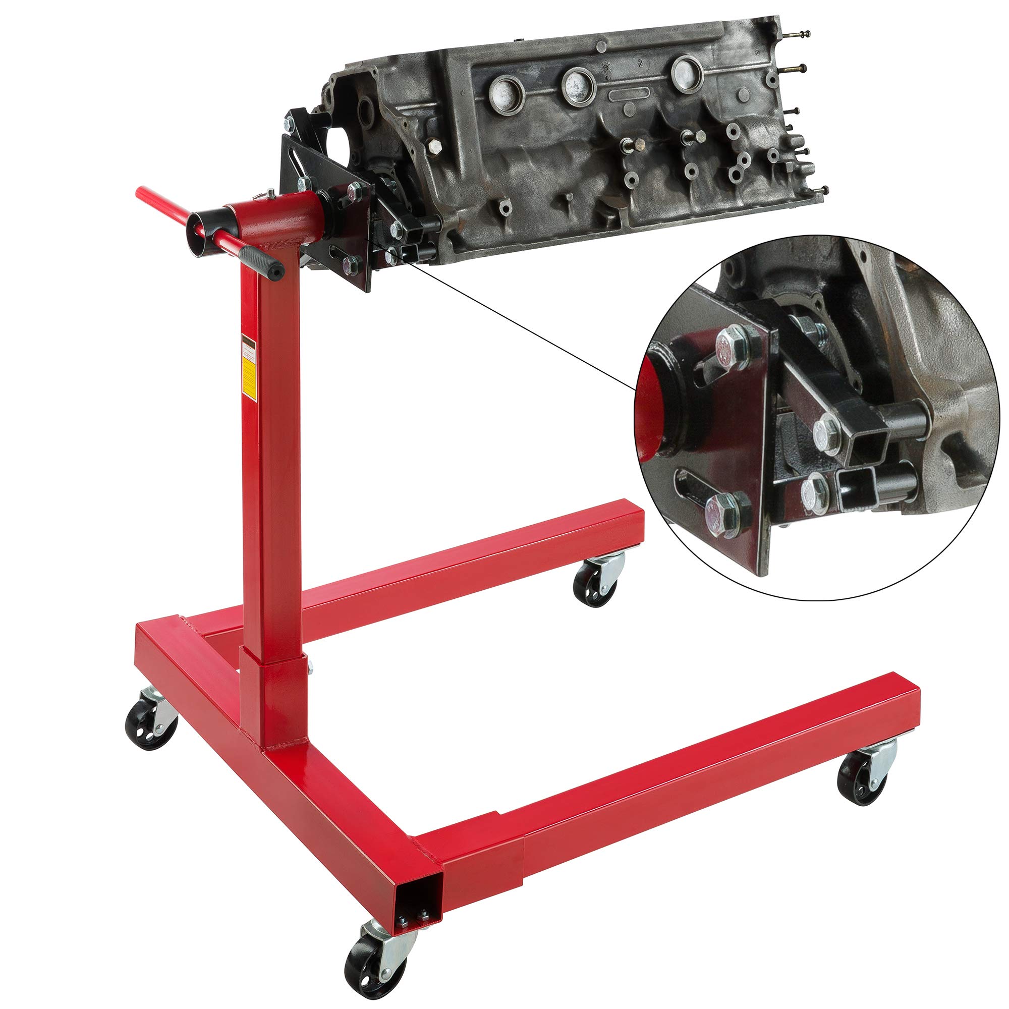 Arebos Car Engine Stand Heavy Duty Swivel Head Load Capacity ...