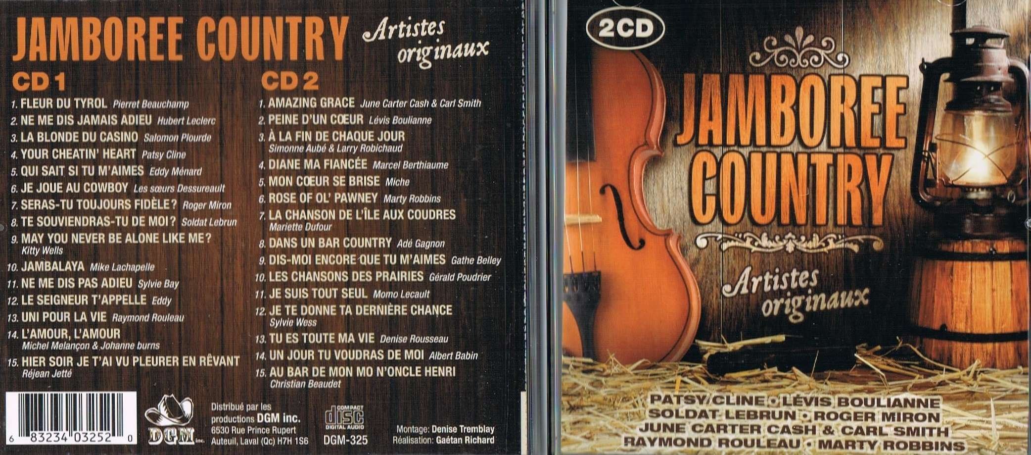 Jamboree Country, 2 CD, Artistes Originaux [Audio CD]