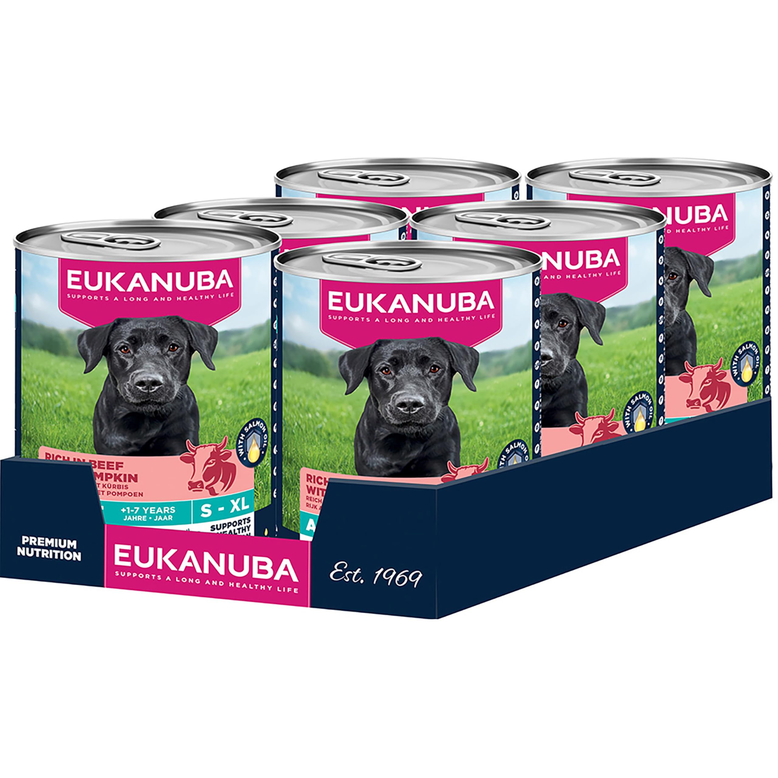 Eukanuba Adult Rich In Beef With Pumpkin - Saver Pack: 12 X 400G