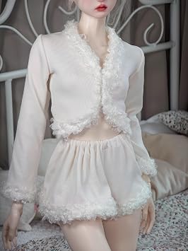 Bjd Doll Clothes for 1/3 1/4 bjd Dolls,Ball Jointed Doll Clothes,Handmade,Many Fashion Styles Set (C, 1/3)