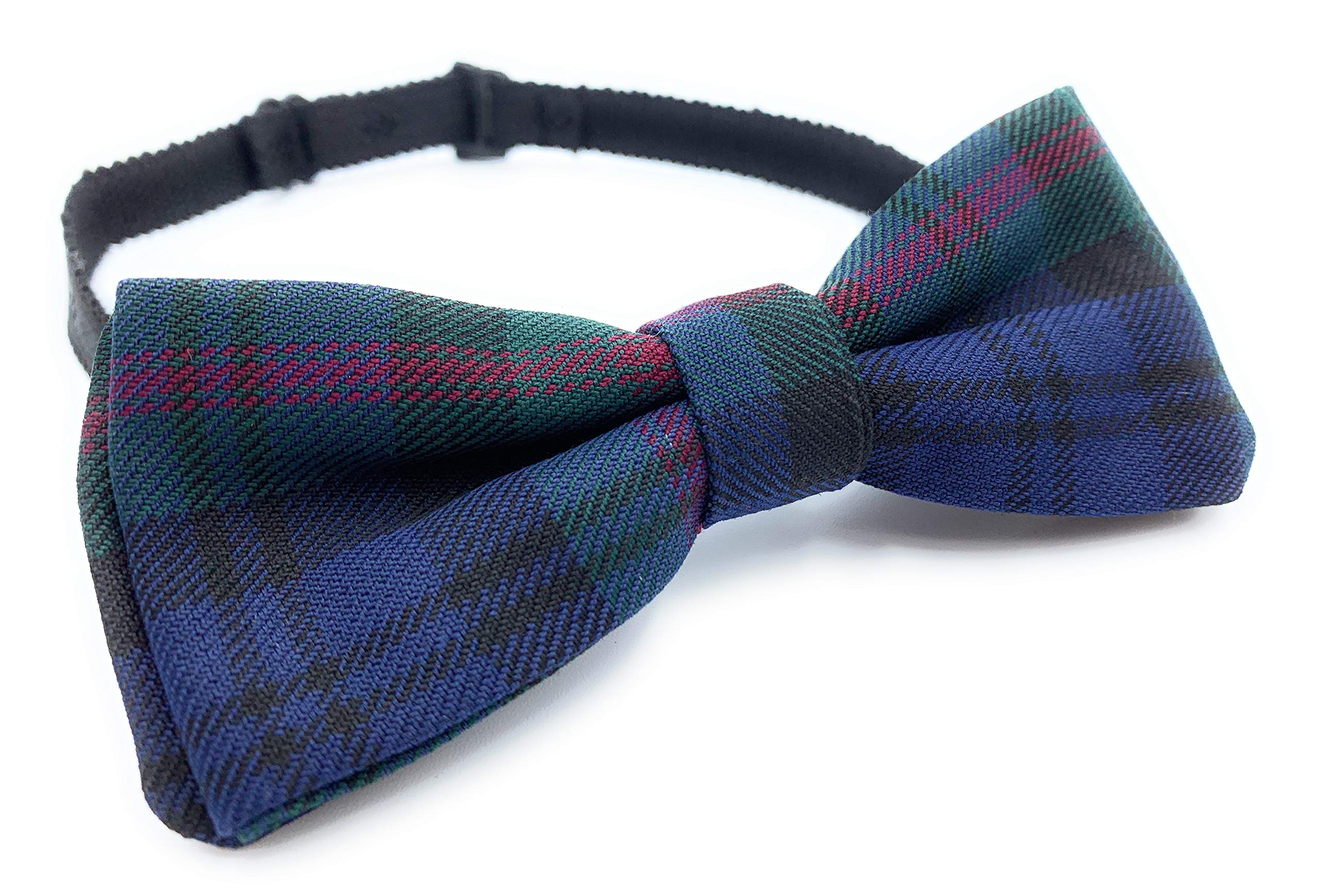Tartan Tweeds Men's Baird Pre-Tied Easy Wear Tartan Tux Bow Tie, Formal Neck Bowtie For Party, Wedding, Dinner (Baird)