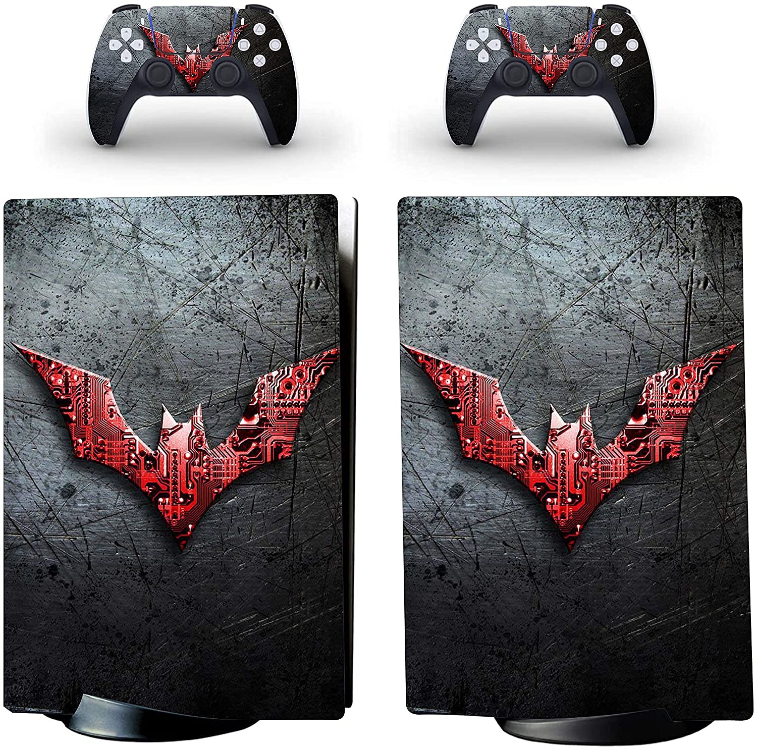 See full amazon price history chart for WALLTON PS5 Skin Protective Wrap Cover Vinyl Sticker Decals for PlayStation 5 Disk Version Console and Two Dual Sense 5 Sticker Skins Black PS5 Skin - Batman Red Logo WALLTON PS5 Skin Protective Wrap Cover Vinyl Sticker Decals for PlayStation 5 Disk Version Console and Two Dual Sense 5 Sticker Skins Black PS5 Skin - Batman Red Logo (B09B83QMGD) Amazon Price History, Amazon Price Tracker