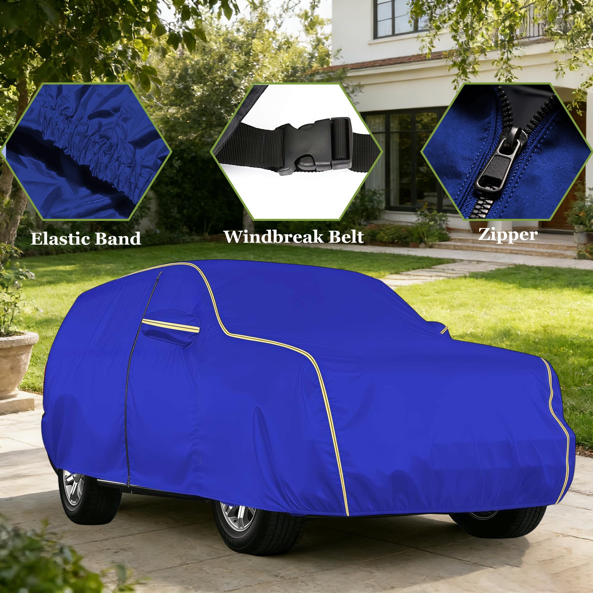 Funda Coche Exterior para Buick Electra Estate Wagon 1984-1986 丨Funda de Coche a Medida Cubre Carros Cubierta para Automóvil Duradera Impermeable Lluvia & Nieve Antipolvo