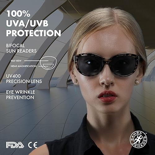 Miniatura 8 de Samba Shades - Lentes de sol bifocales para mujer, lentes para leer bajo el sol en forma de ojo gatuno