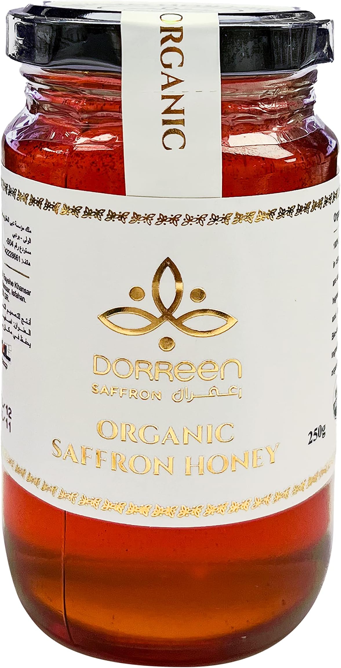 DorreenOrganic Saffron Infused Honey 250g