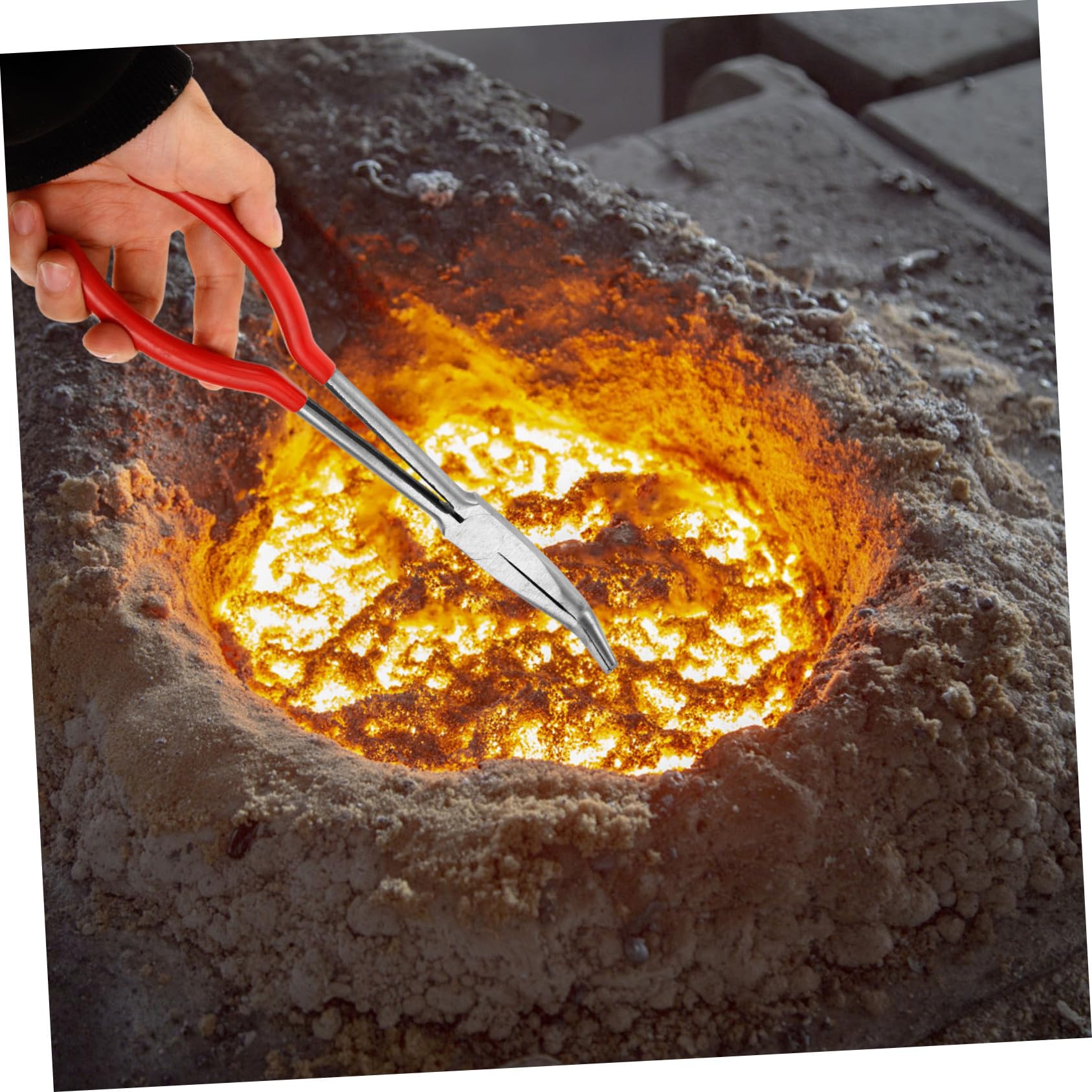 DOITOOL 4 Pezzi Pinze per Professionali con Pinze per Accessori per Laboratorio Strumento per Clamping Becher e Provette Resistente Calore e Facile da Usare