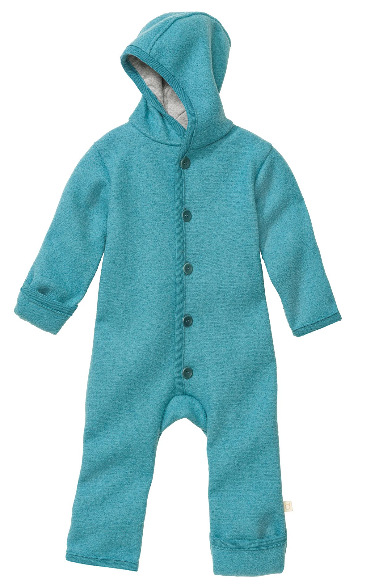 Disana Lagoon Baby’s Jumpsuit / Onesie - Turquoise - 74 Cm-80 Cm