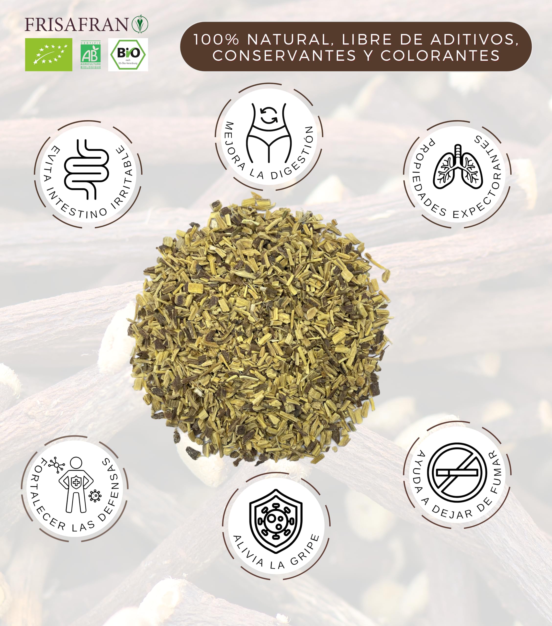 Ekologiczny Regaliz de palo Corte Infusión 200g