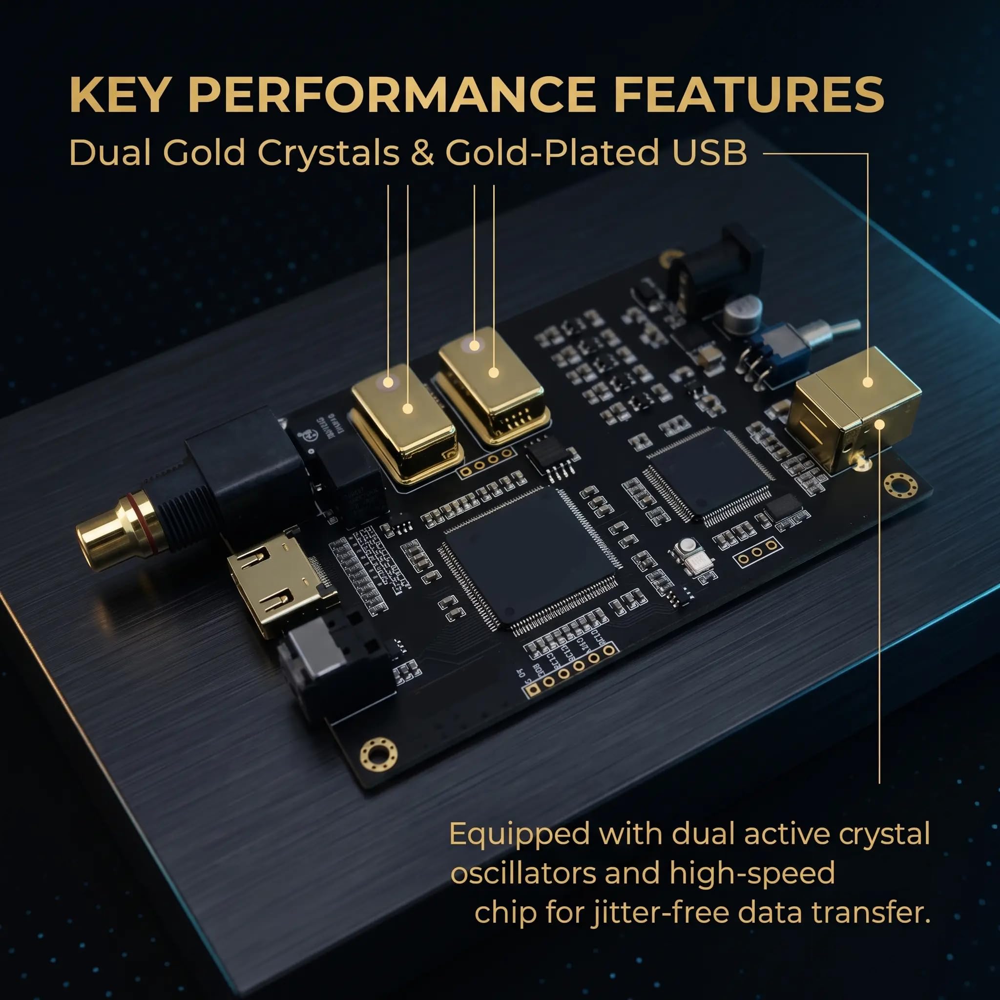 Scheda USB HiFi Domestica con Uscita Digitale FPGA