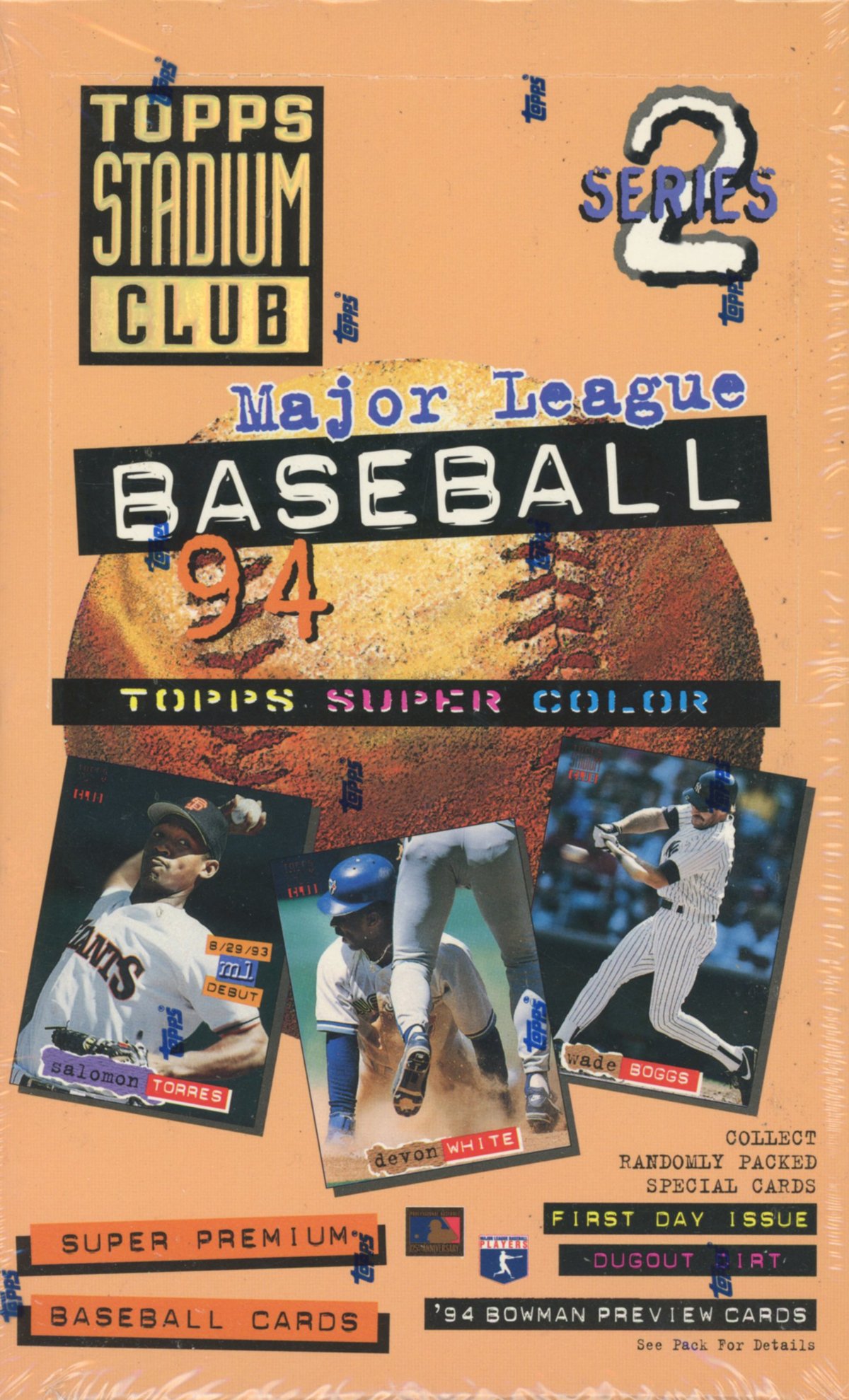 Amazon.com: Topps Stadium Club Major League Baseball '94 Series 2