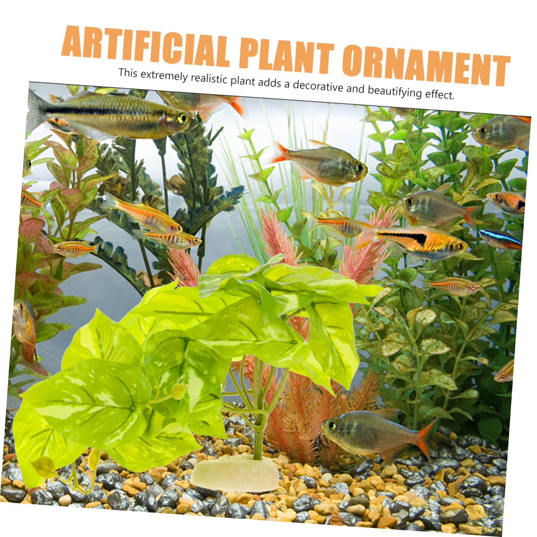 5kawałki Sztuczna Roślina Do Terrarium Dla Gadów Dekoracja Roślinna z Żywicy Naturalny Wygląd Idealna Do Akwarium i Terrarium Ornament Dla Zwierząt Ozdoba