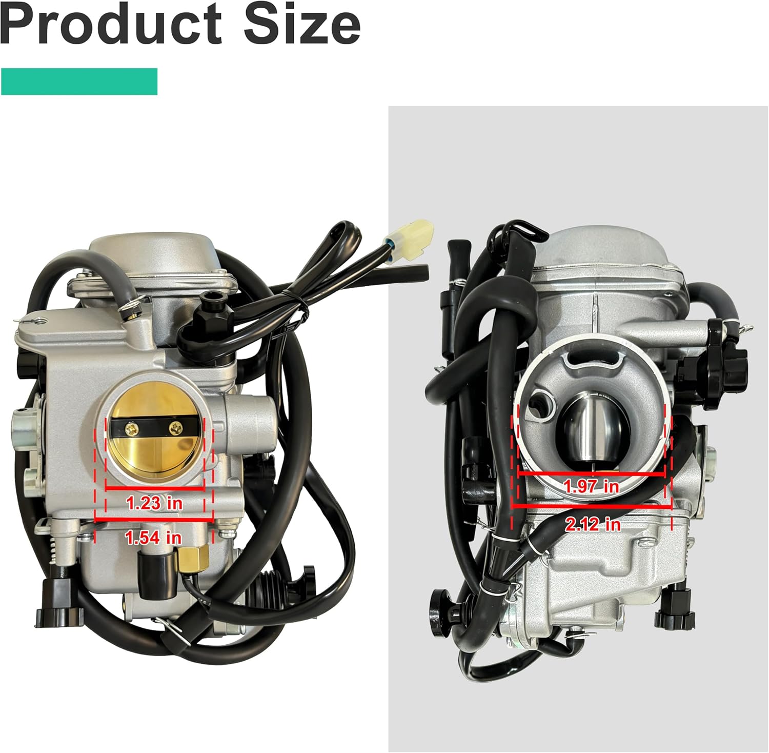 Carburetor Fit for Honda Foreman 400 TRX400FW 1997-2004,Fits TRX450 TRX450FM TRX450ES TRX450FE TRX450S ATV 2002-2004,Fits Rancher 350 TRX350TM TRX350TE TRX350ES TRX350FE Fourtrax 350 2000-2006