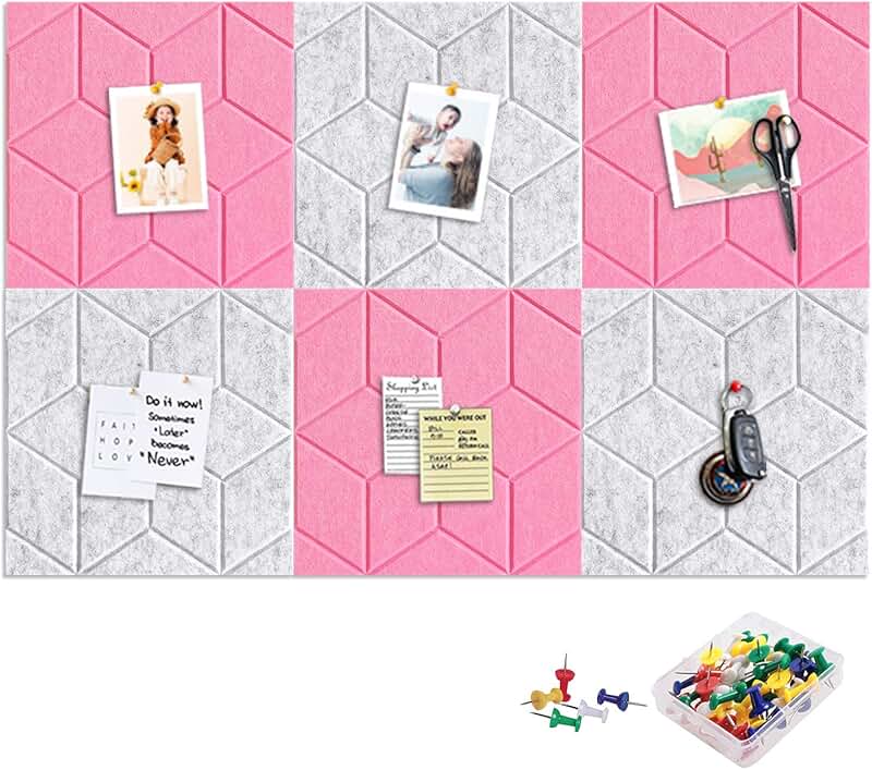 Amazon.co.uk pink pin board