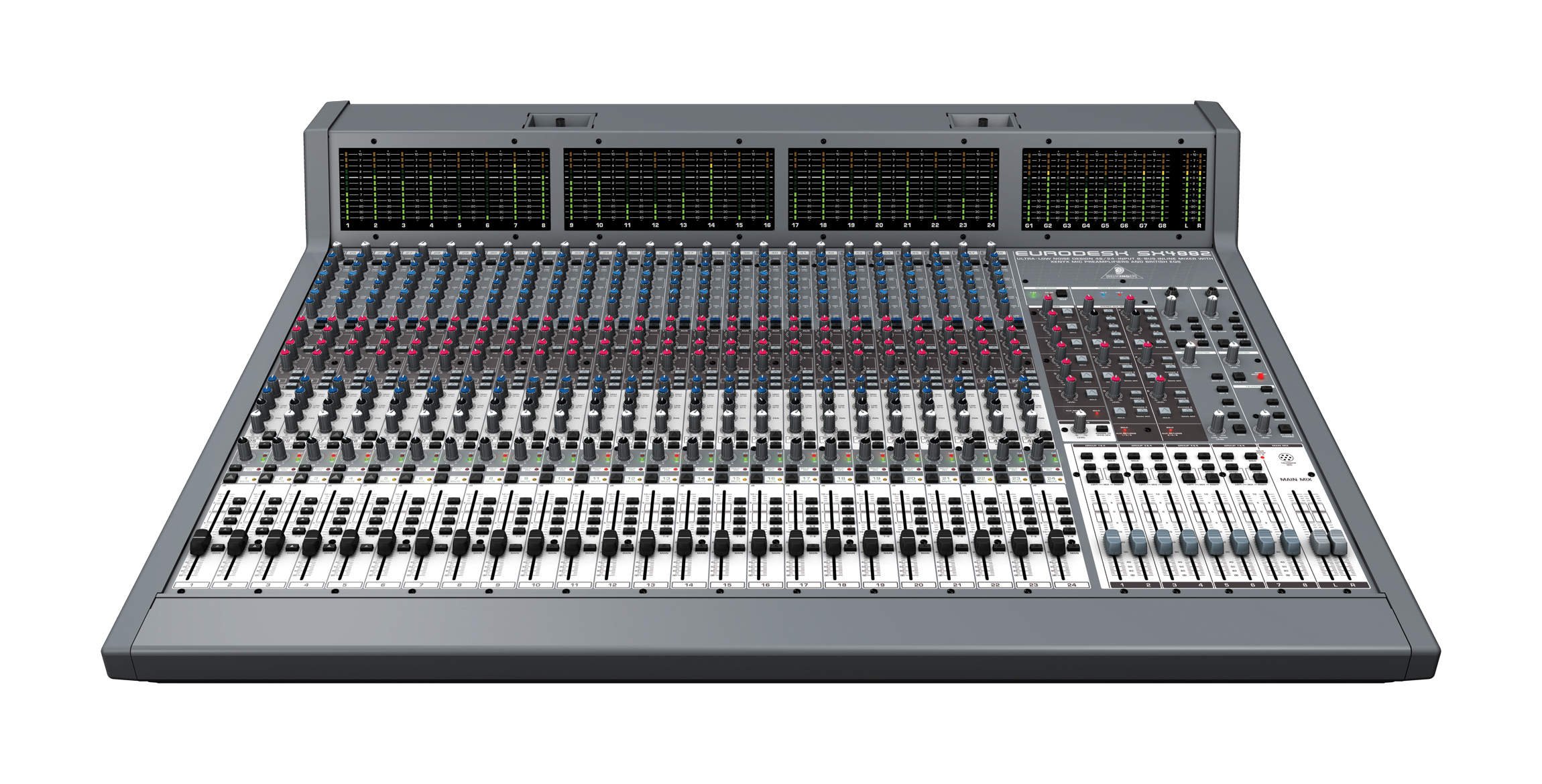 Behringer Mixer di linea a 8 bus e 48/24 canali SX4882 Eurodesk