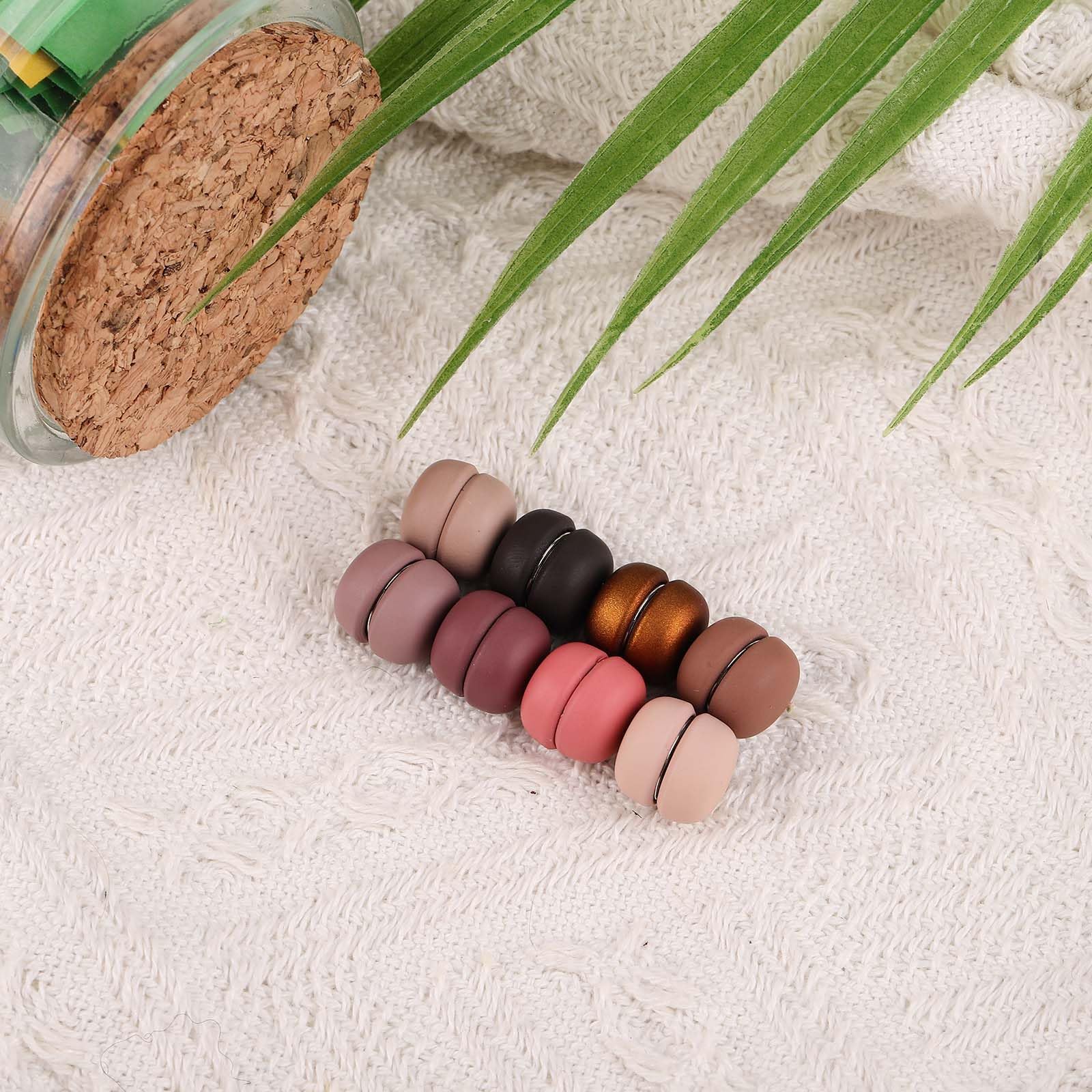 8 Stück Hijab Magneten - Starke Magnetische Verschlüsse Für Kopftücher Ohne Nadeln