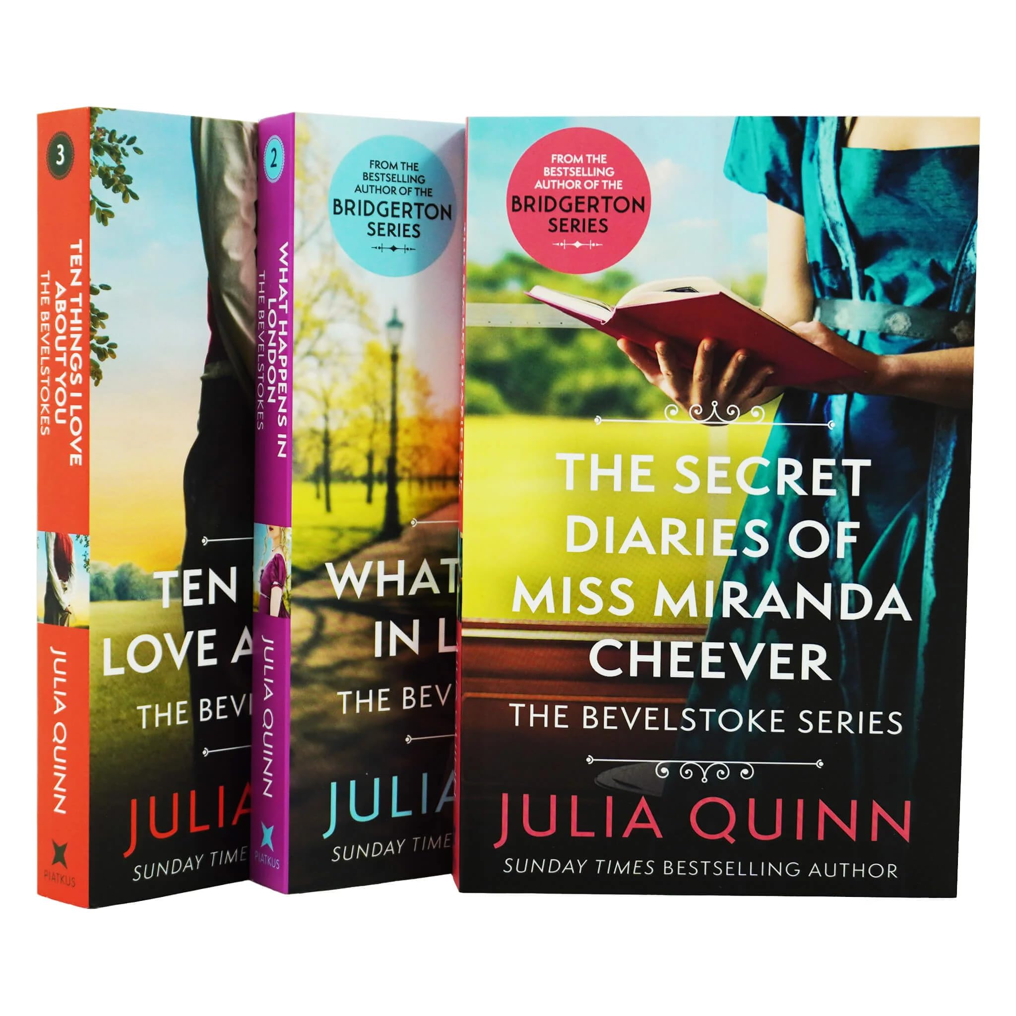 Tom Thorne Novels Bevelstoke Series Collection 3 Books Set By Julia Quinn (The Secret Diaries Of Miss Miranda Cheever, What Happens In London & Ten Things I Love About You) Paperback – January 1, 2022