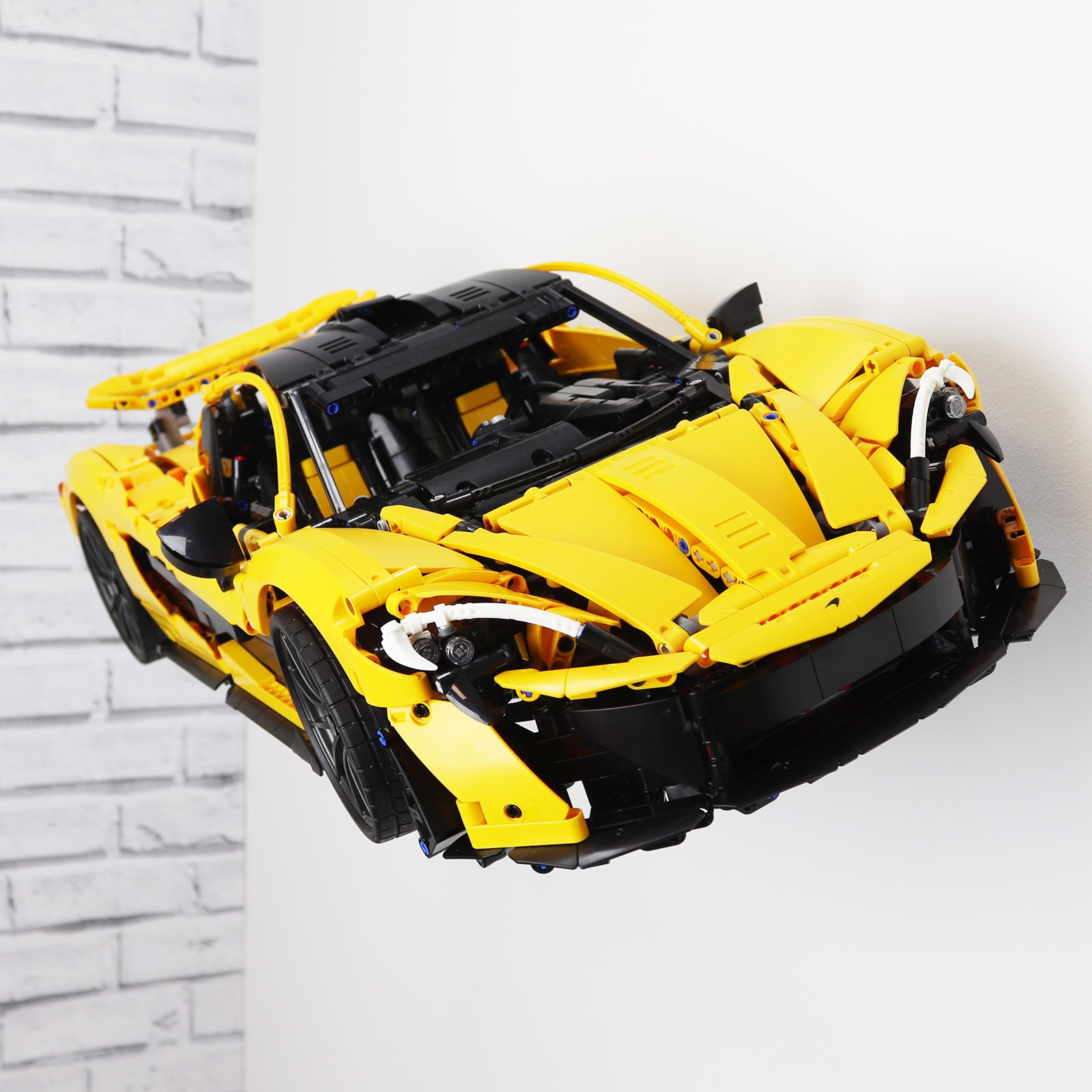 Espositore da parete compatibile con LEGO Technic McLaren P1 42172 - Espositore sicuro per modelli di auto