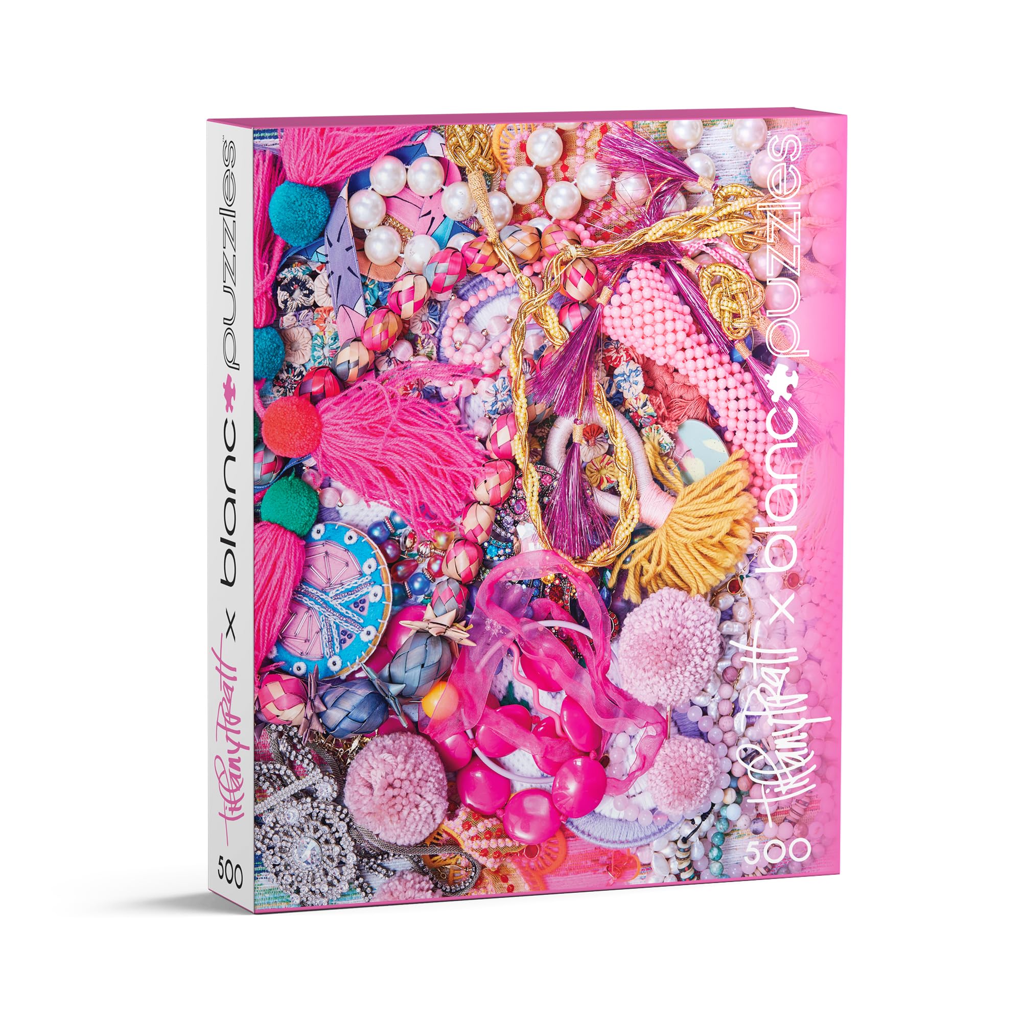 Buffalo Games - Blanc - Tiffany Pratt - Jewelry Jumble - 500 Piece Jigsaw Puzzle