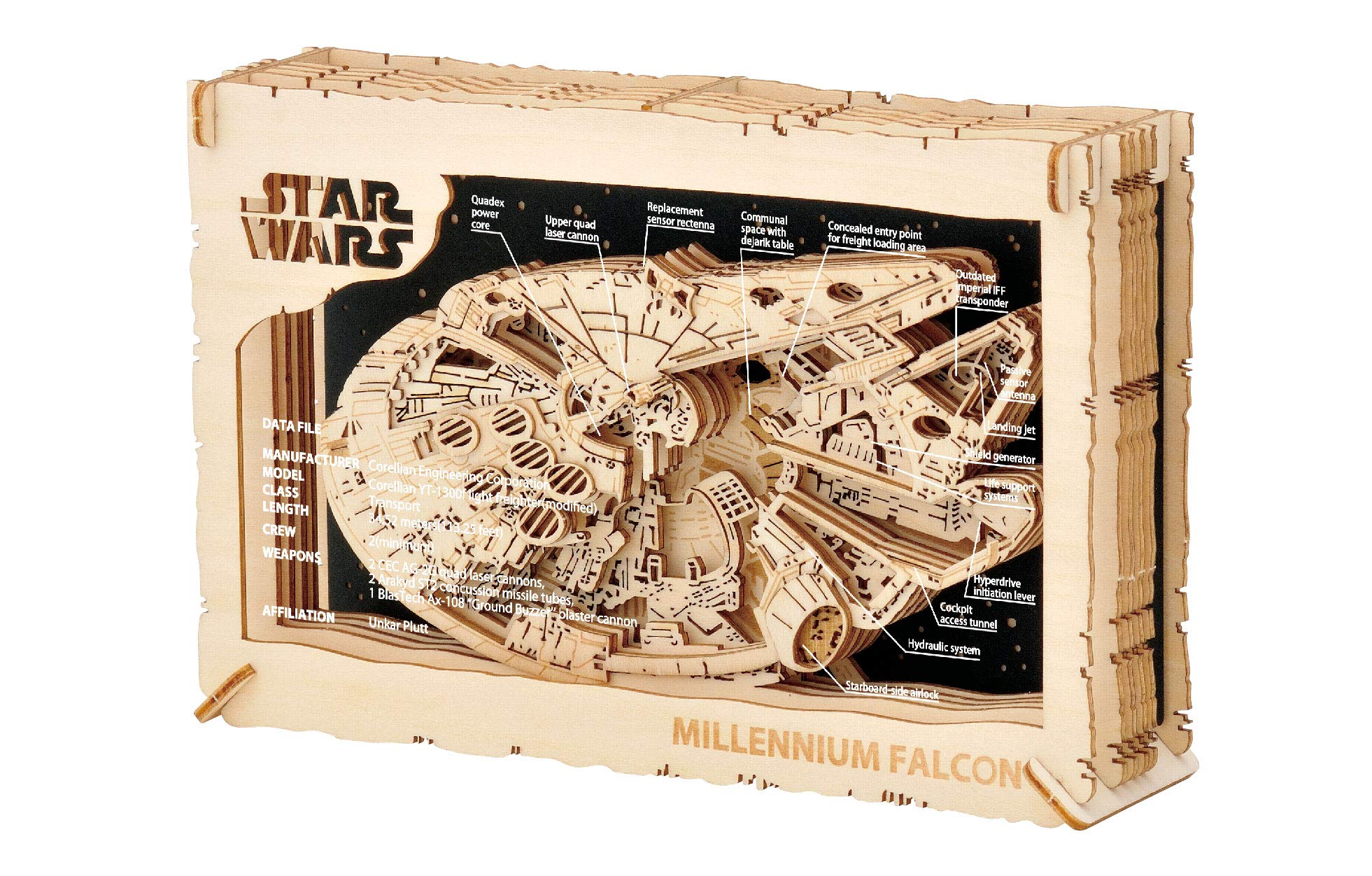 Amazon | スター・ウォーズ MILLENNIUM FALCON (TM) ペーパー