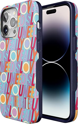 Vista 1075 de Casely Funda para iPhone 15 Pro Max Jardín Secreto Flores mixtas Funda atrevida Compatible con MagSafe y botón de acción Secret Garden