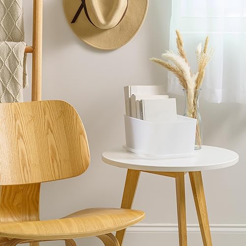 Miniatura 6 de IRIS USA Contenedores de almacenamiento de plástico de 7 cuartos de galón con tapas, pequeños, paquete de 4, contenedores organizadores de Perla