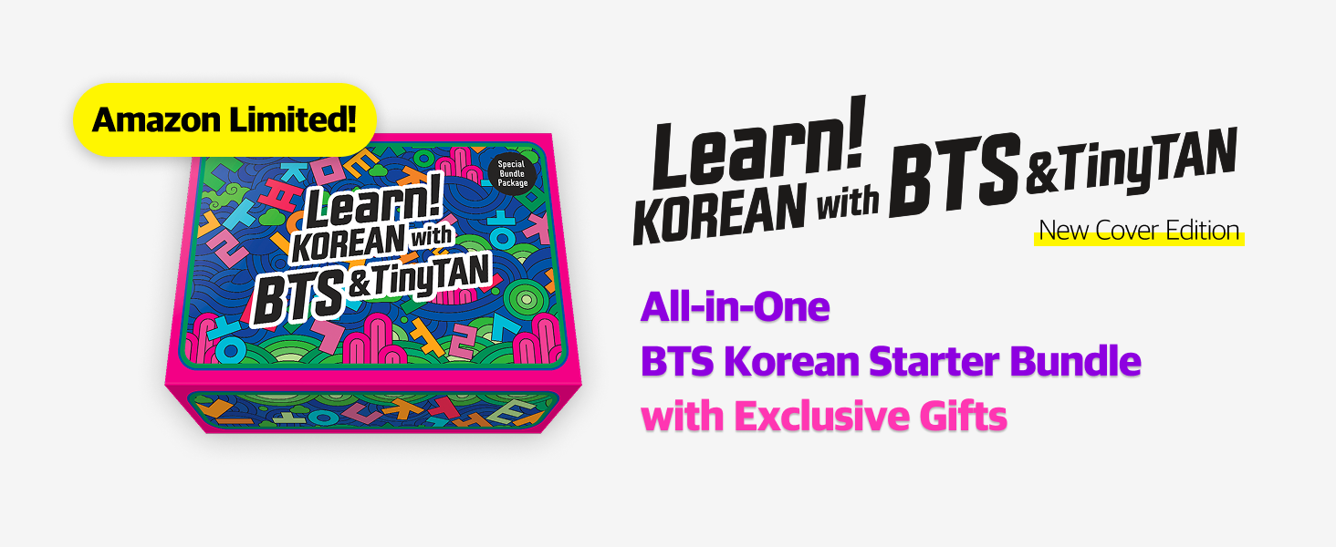 Amazon.com: Learn! Korean with BTS & TinyTAN — Korean Learning 6