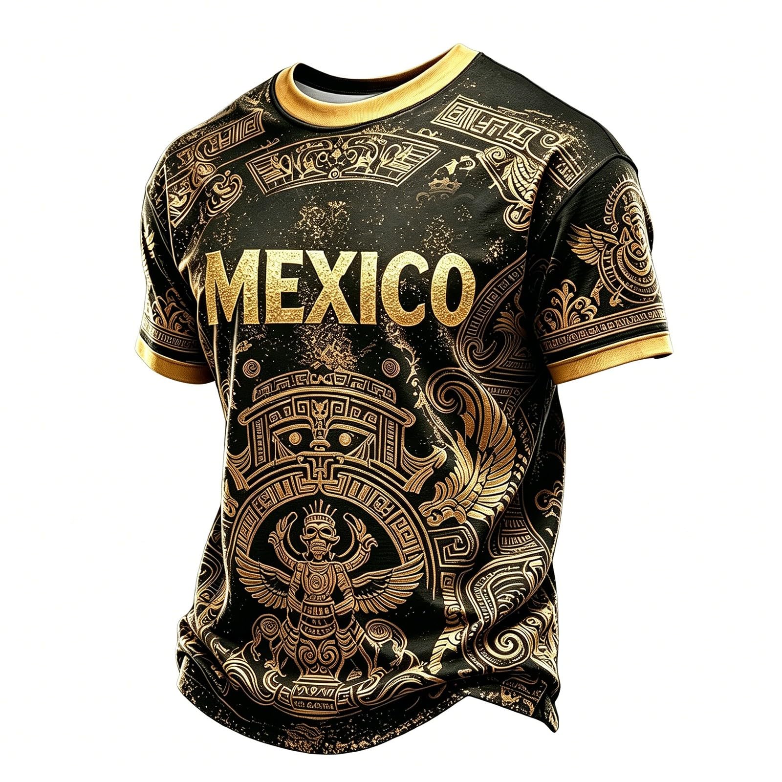 Football Fans 2026 Mexico Shirts Mens Football Tee Tops Merchandise Funny Tshirts Summer Round Neck Shirt Casual Short Sleeve Fans Top Breathable Sport Athletic Hiking Workout T-Shirts