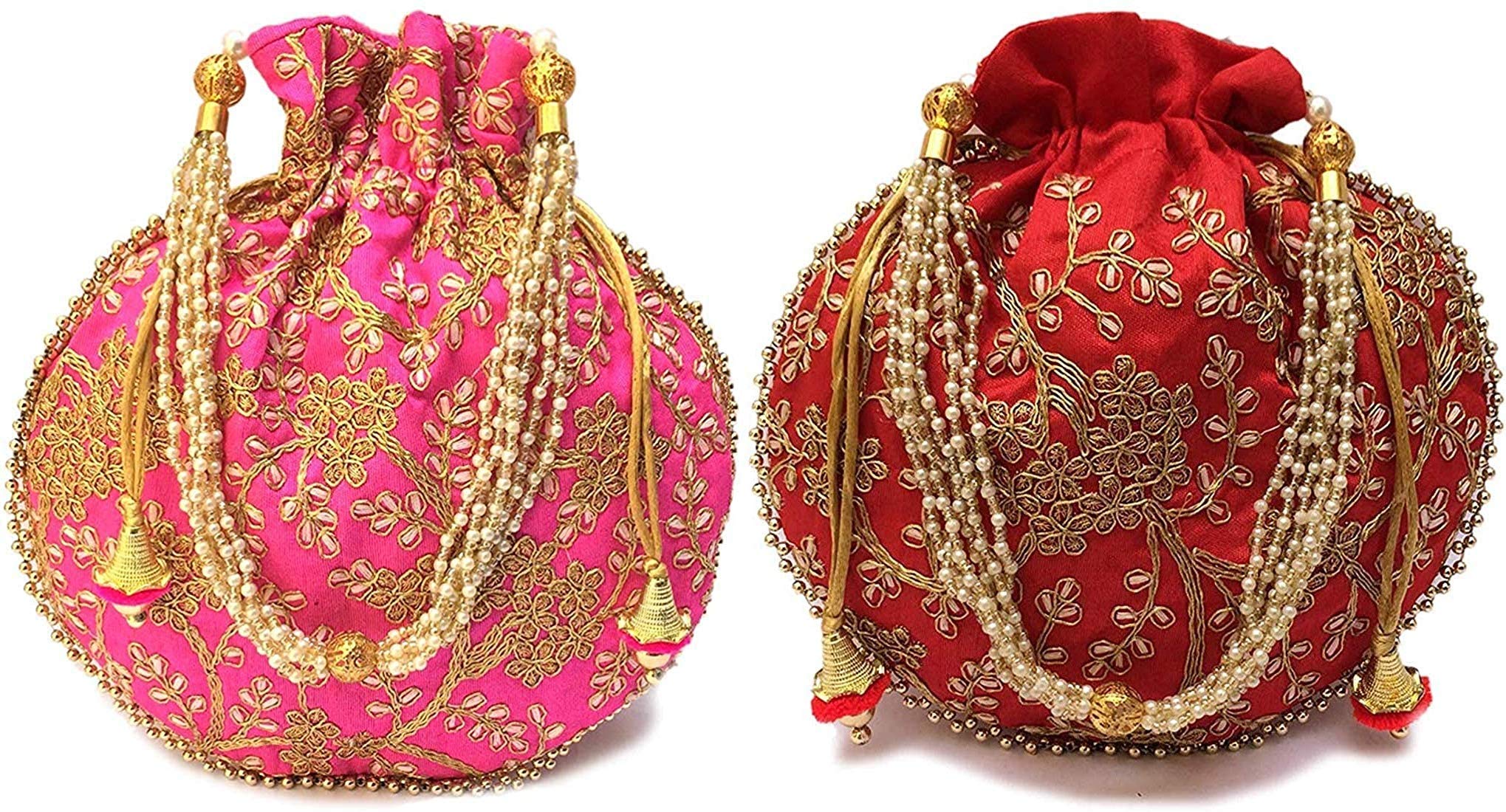 See full amazon price history chart for Rajasthani Look Fashion Handmade Handbag Wristlets Ethnic Bridal Potli Batwa Bag Combo(Pack of 2) (Red Baby Pink) Rajasthani Look Fashion Handmade Handbag Wristlets Ethnic Bridal Potli Batwa Bag Combo(Pack of 2) (Red Baby Pink) (B08PC7C7FM) Amazon Price History, Amazon Price Tracker