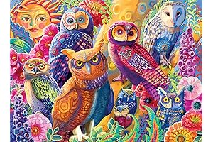 Owl Autonomy: The Enthralling 1000-Piece Puzzle for Adult Puzzle Enthusiasts