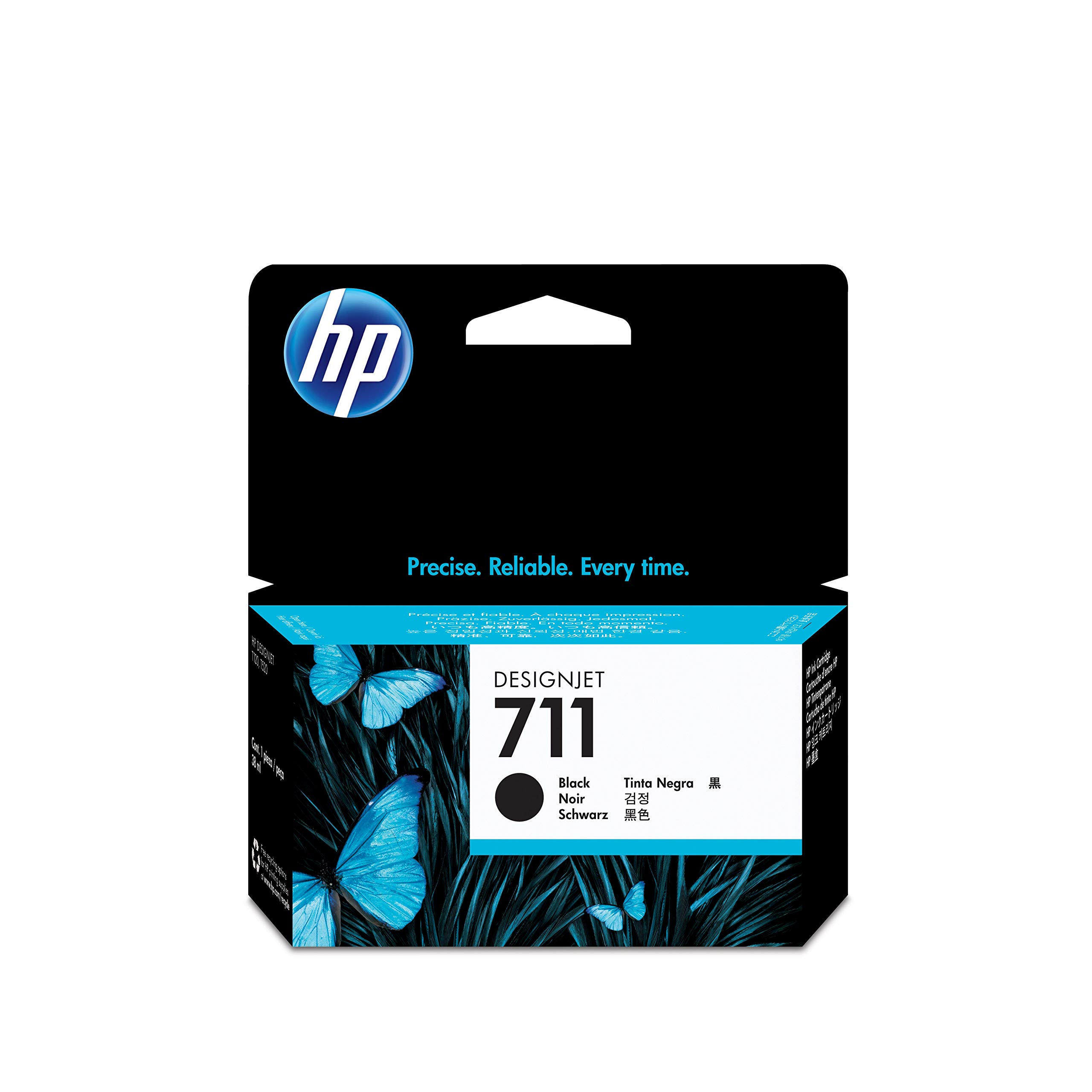 HP DesignJet 711 Cartucce d'inchiostro nero 37 ml - Cartucce d'inchiostro (37 ml)
