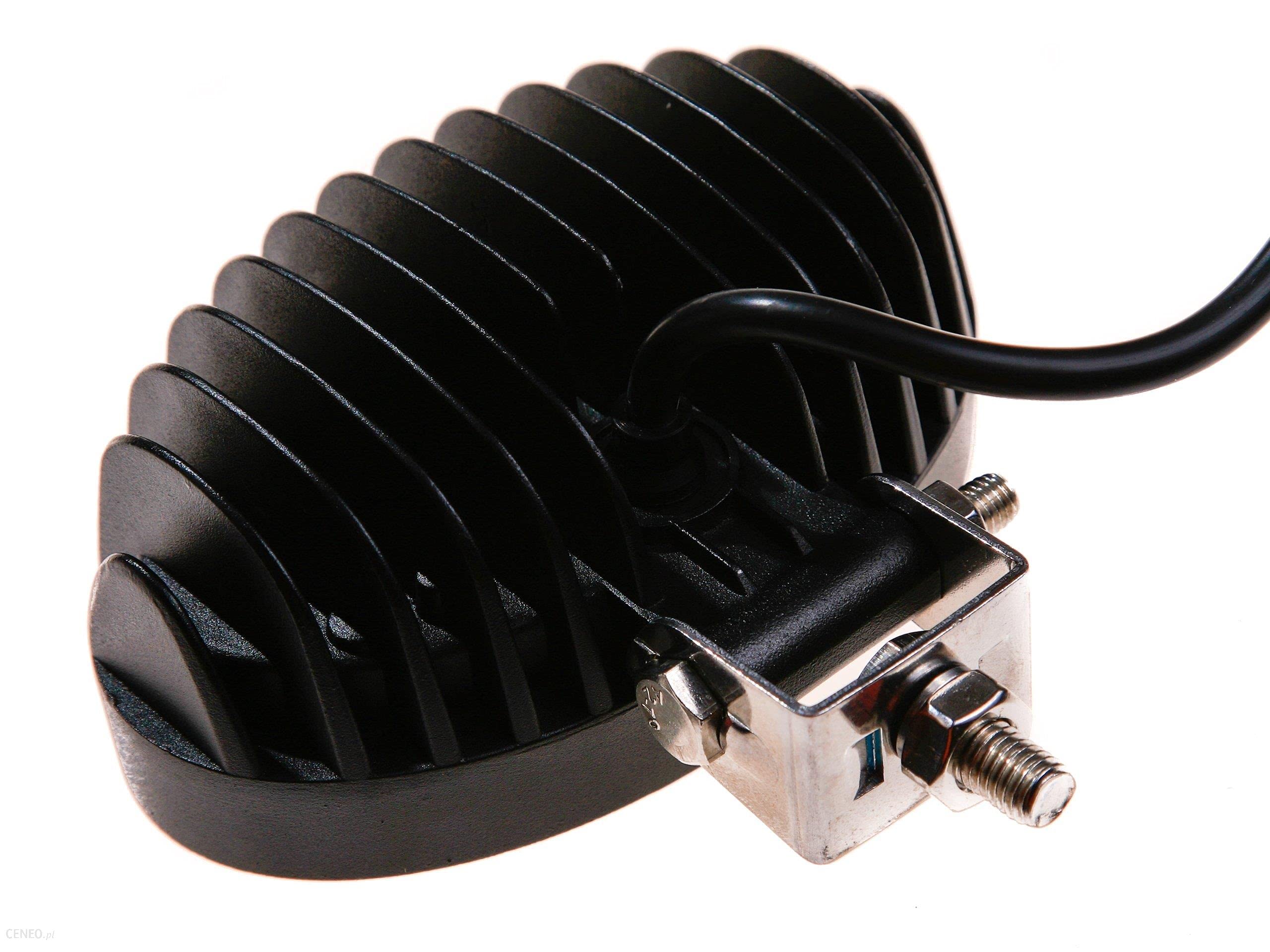 4 faros de trabajo de 19 W, 8 focos LED, IP67, ovalados, 770 lúmenes, foco de luz de emergencia de 12/24 V, alta calidad, para tractor, excavadora, cargador, todoterreno, SUV, UTV