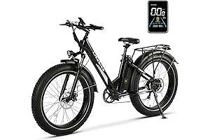 Lander S Electric Bike for Adults, UL 2849 Certified, 26" Fat Tire...